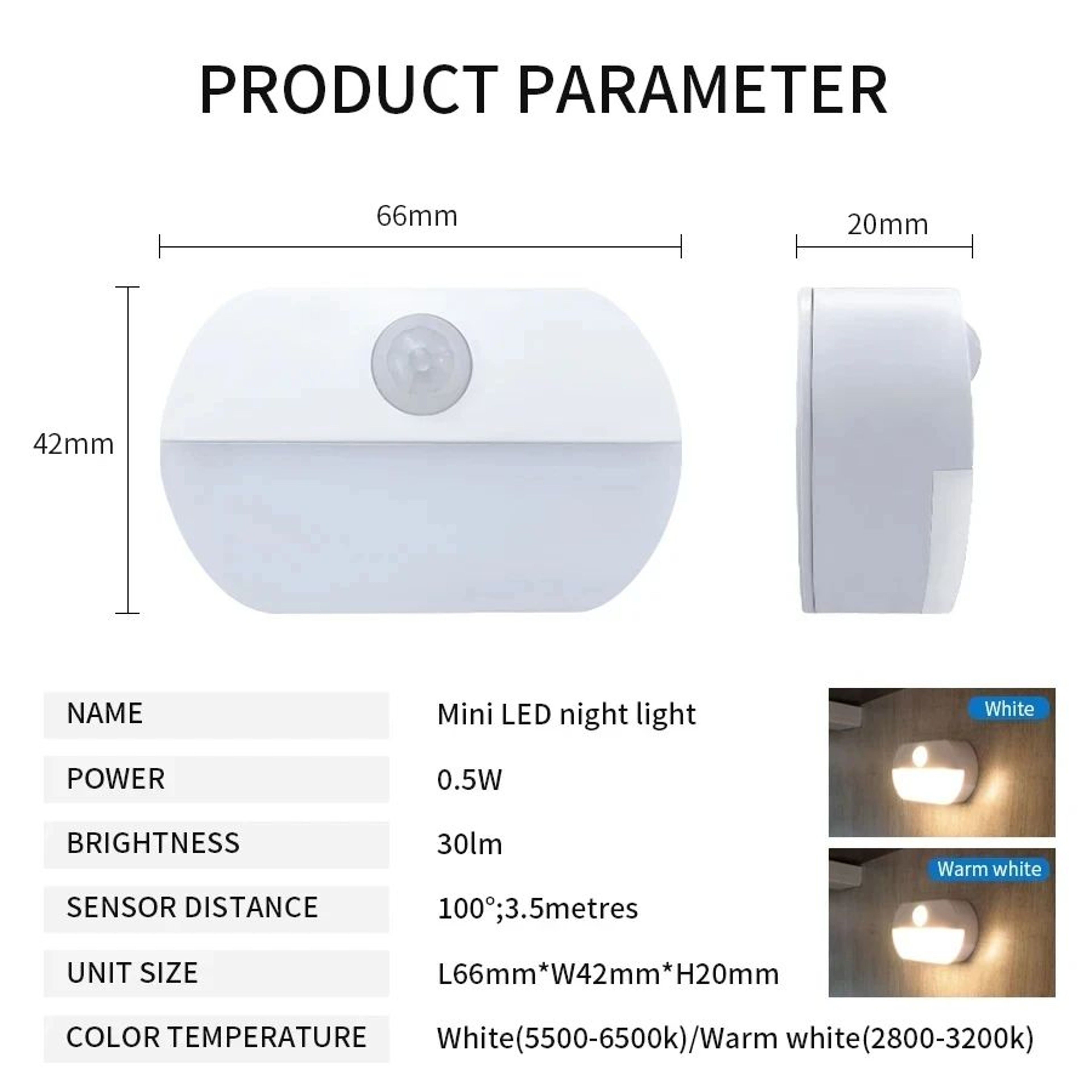 Wireless Motion Sensor LED Cabinet Light 1