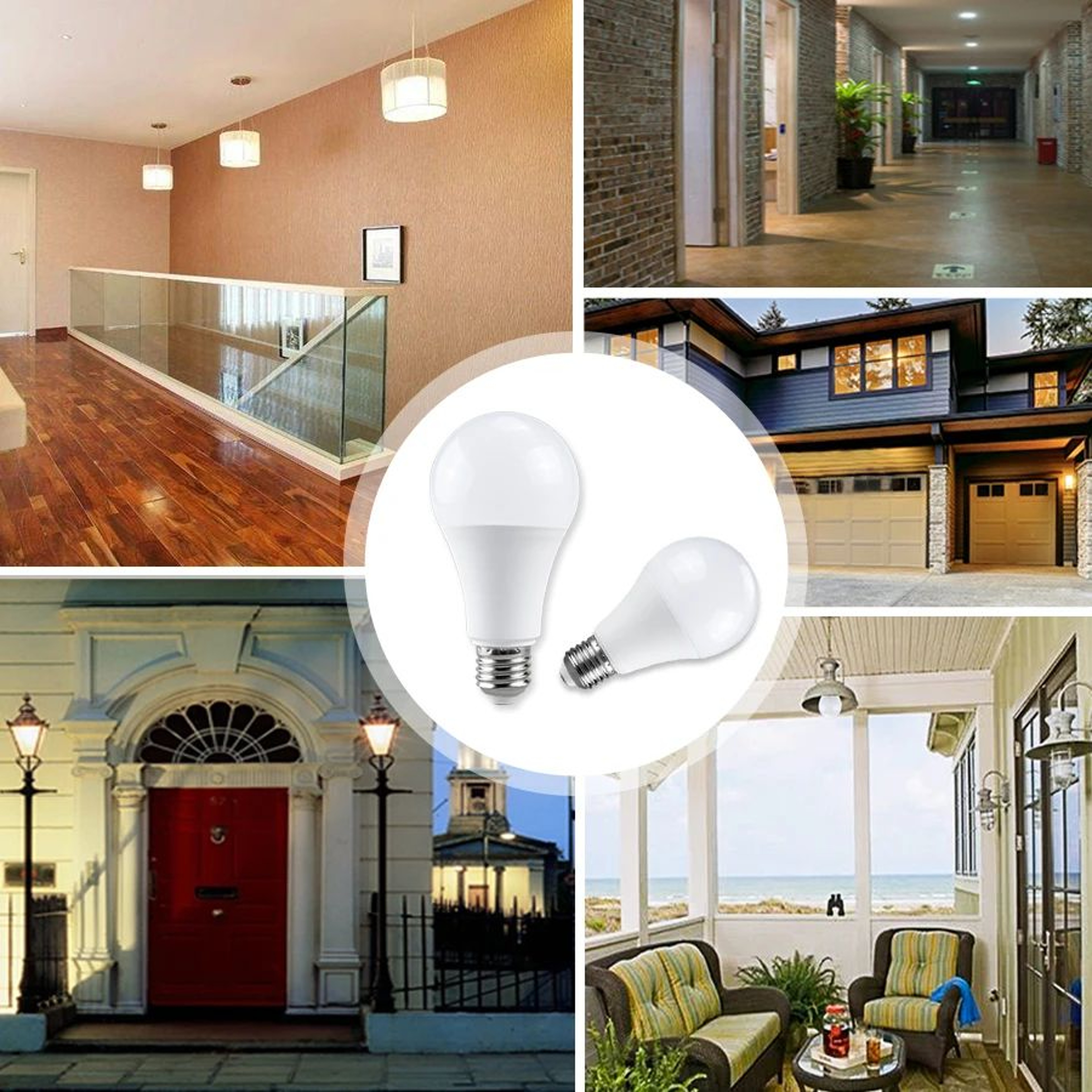 E27 Radar Motion Sensor LED Light Bulb 5