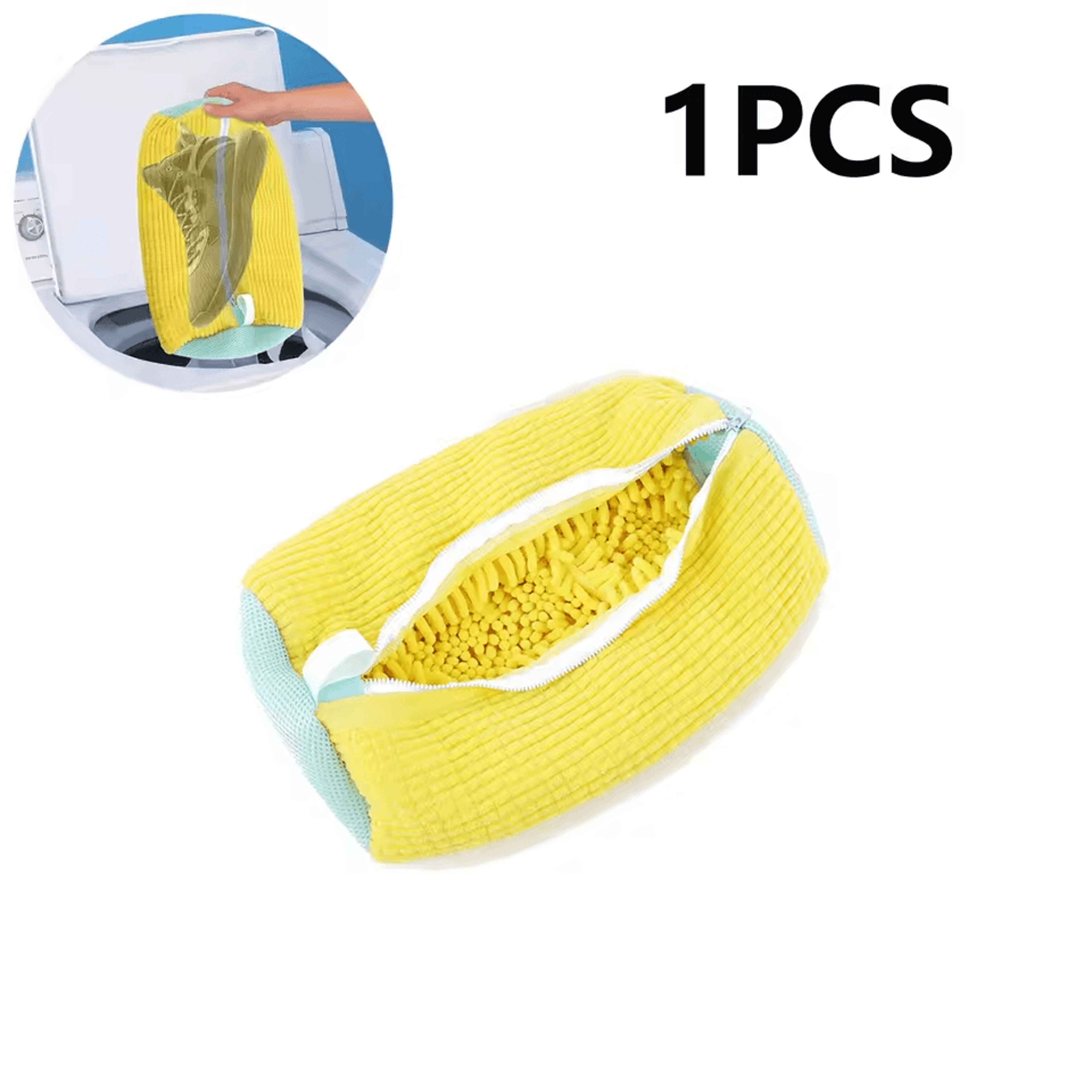 Reusable Shoe Washing Bag For Washing Machine 1 2PCS Sneaker And Tennis Shoe Cleaner Kit 6
