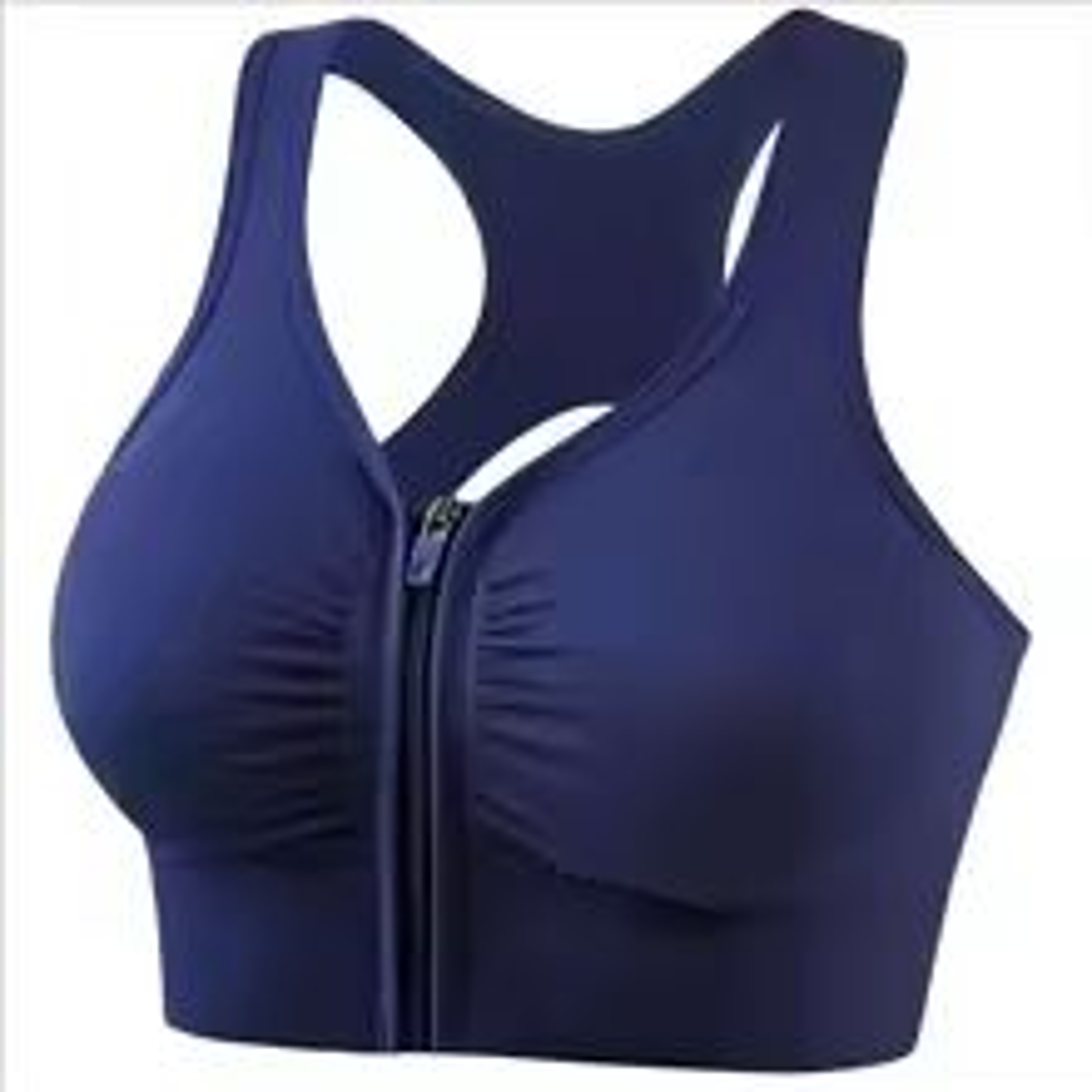 EliteFit Front Zipper Sports Bra  High Support Gym And Yoga Bra 7