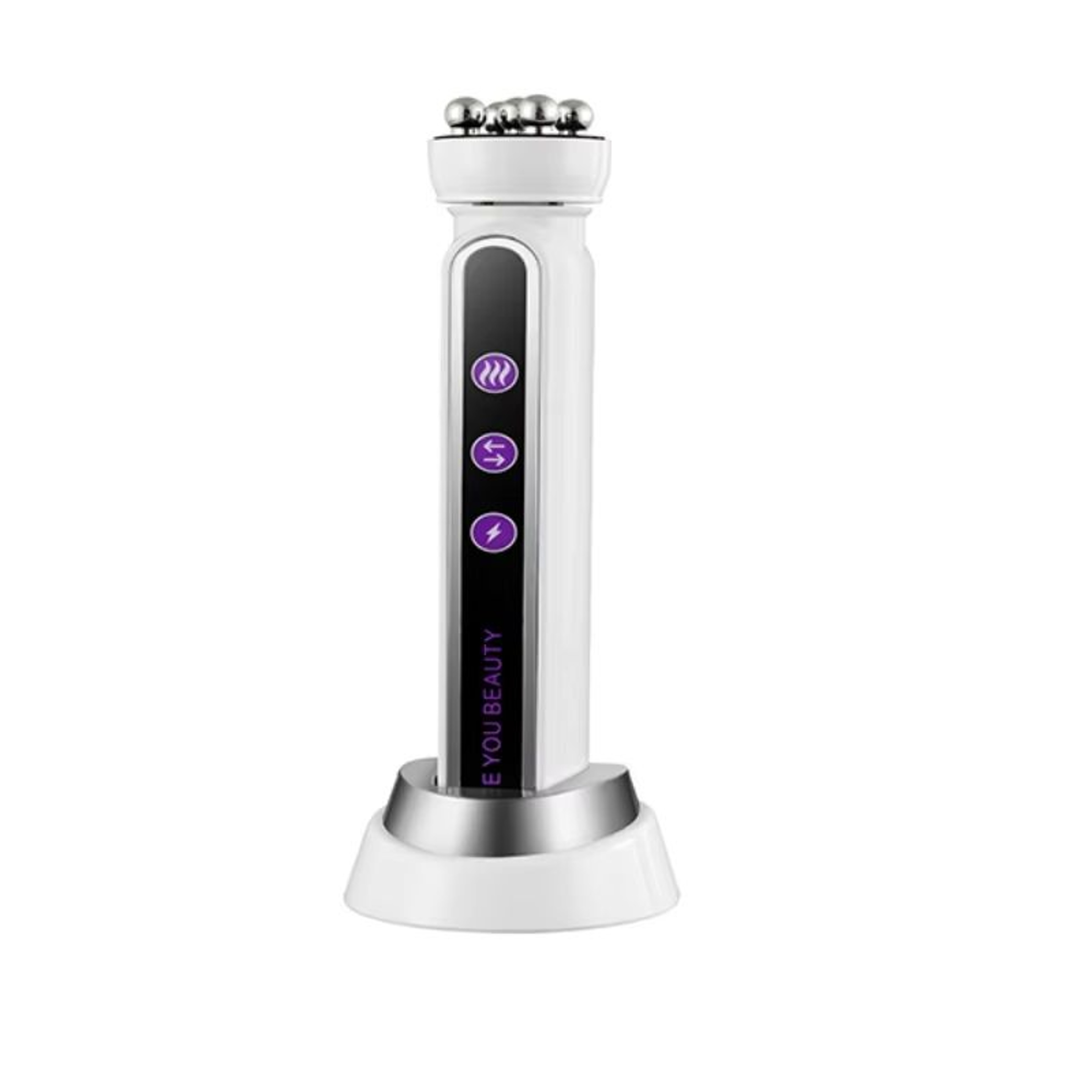 3in1 RF Heating EMS Facial 360 Roller Massager For Fine Lines Lifting Skin Rejuvenation Skin Firm M 4
