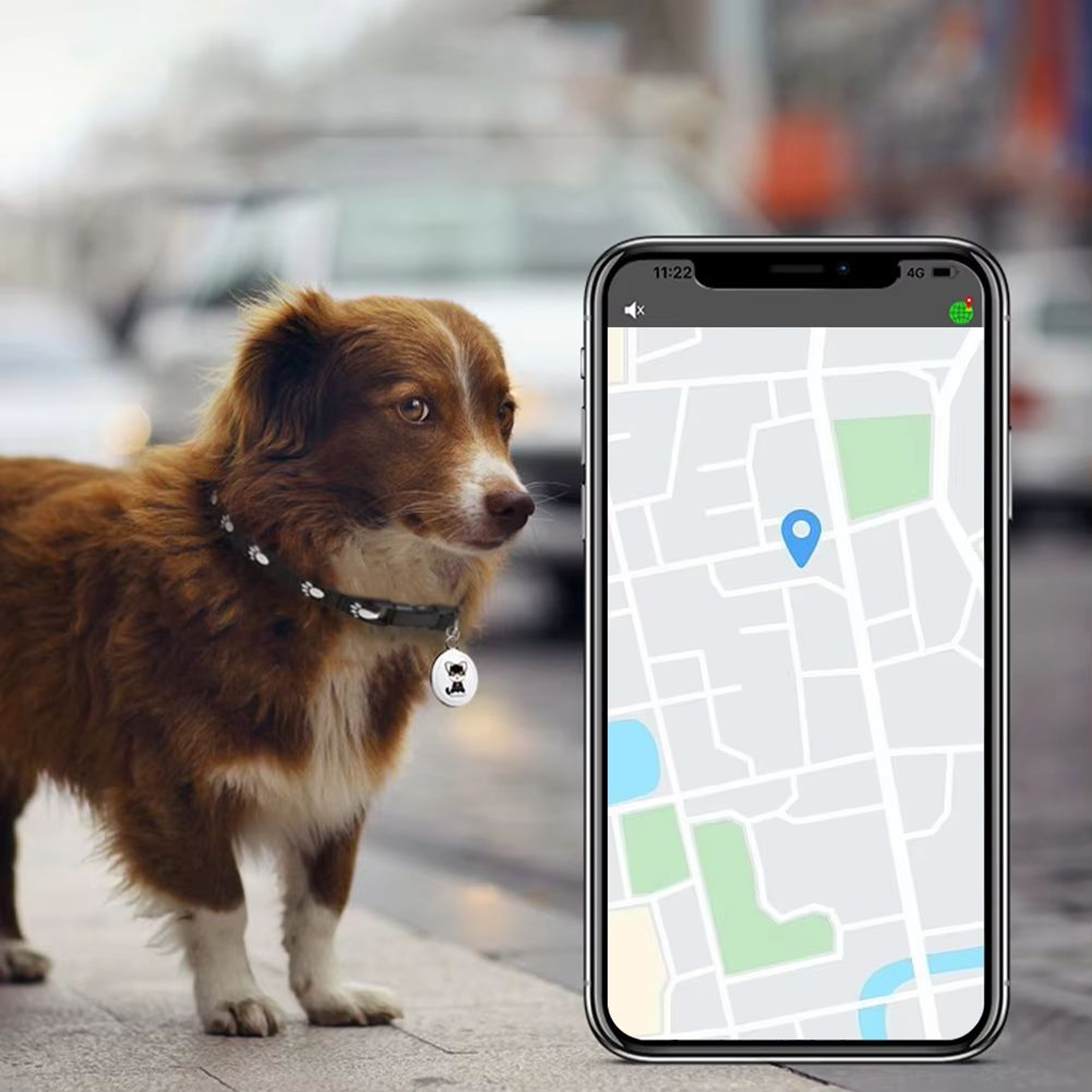Smart Pet GPS Tracker Collar  RealTime Waterproof GPS Pet Tracker For Dogs  Cats 3