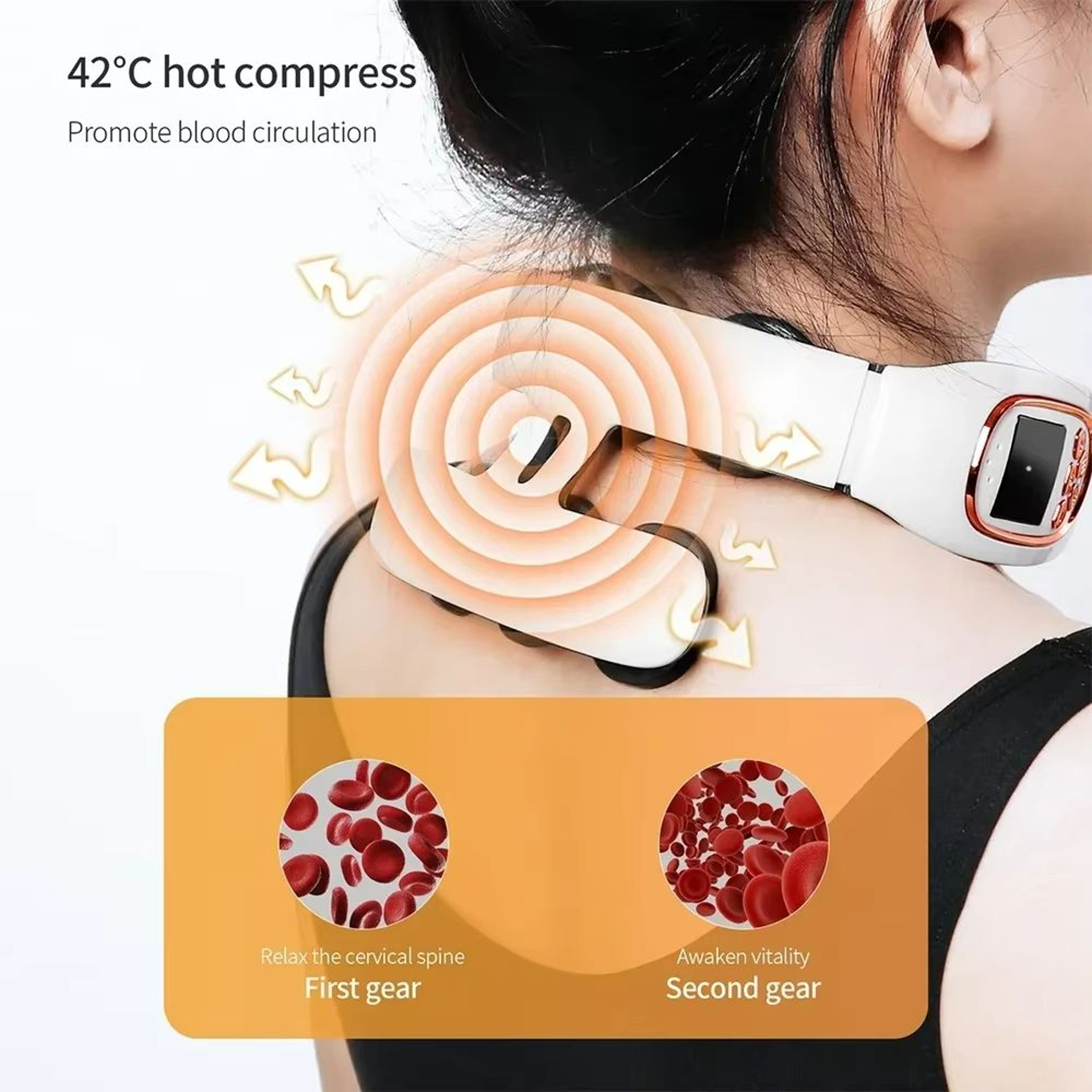 Advanced Relief 6 Head Neck And Back Massager With Heat And Wireless TENS Therapy 2