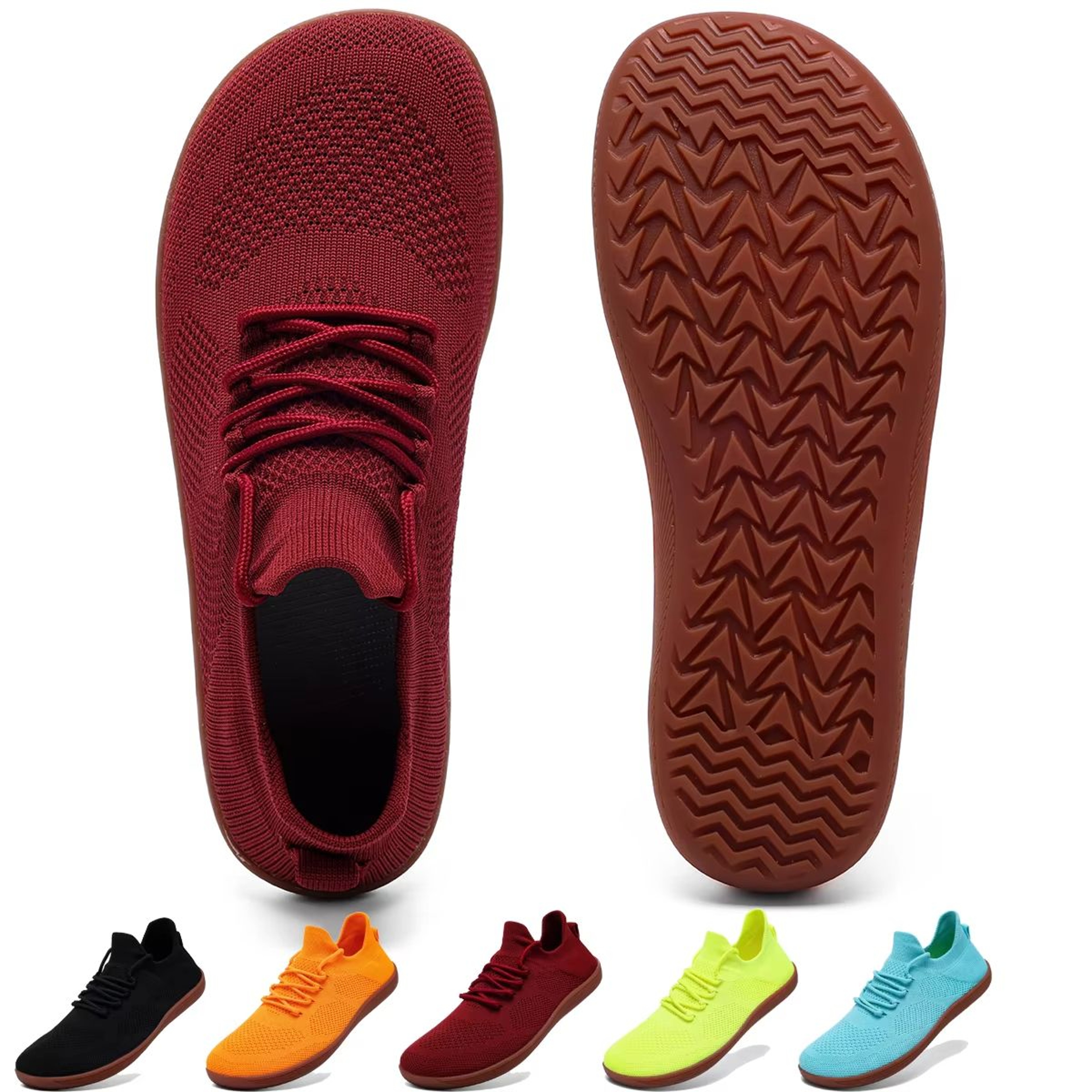 Minimalist Barefoot Running Shoes For Men And Women Lightweight Zero Drop Wide Toe Walking Shoes 0