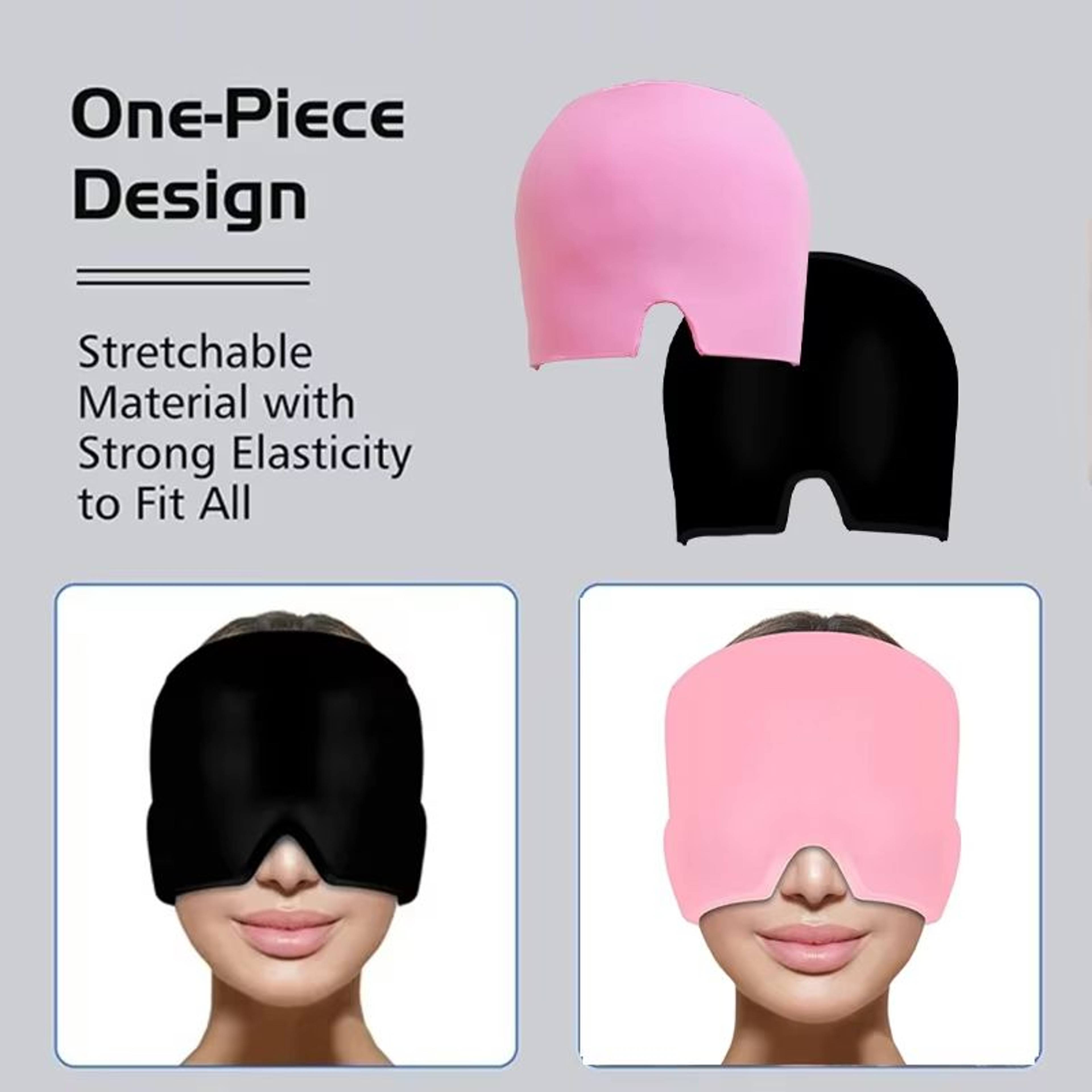 Gel Ice Headache Relief Cap Cold Therapy Hat For Migraine And Eye Pressure Pain Relief 1