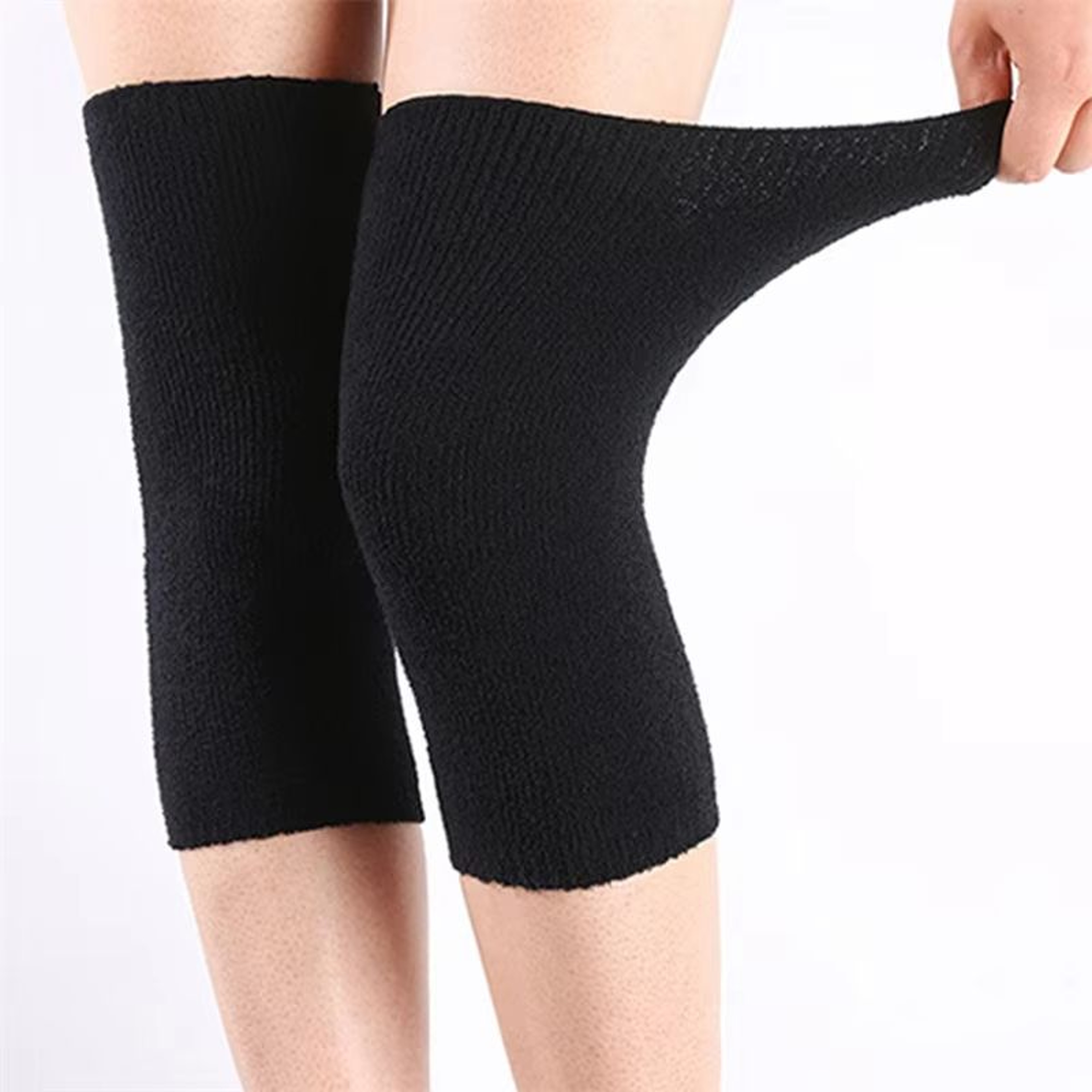 Winter Warm Knee Pads Bamboo Charcoal Compression Support For Joint Pain Relief 6