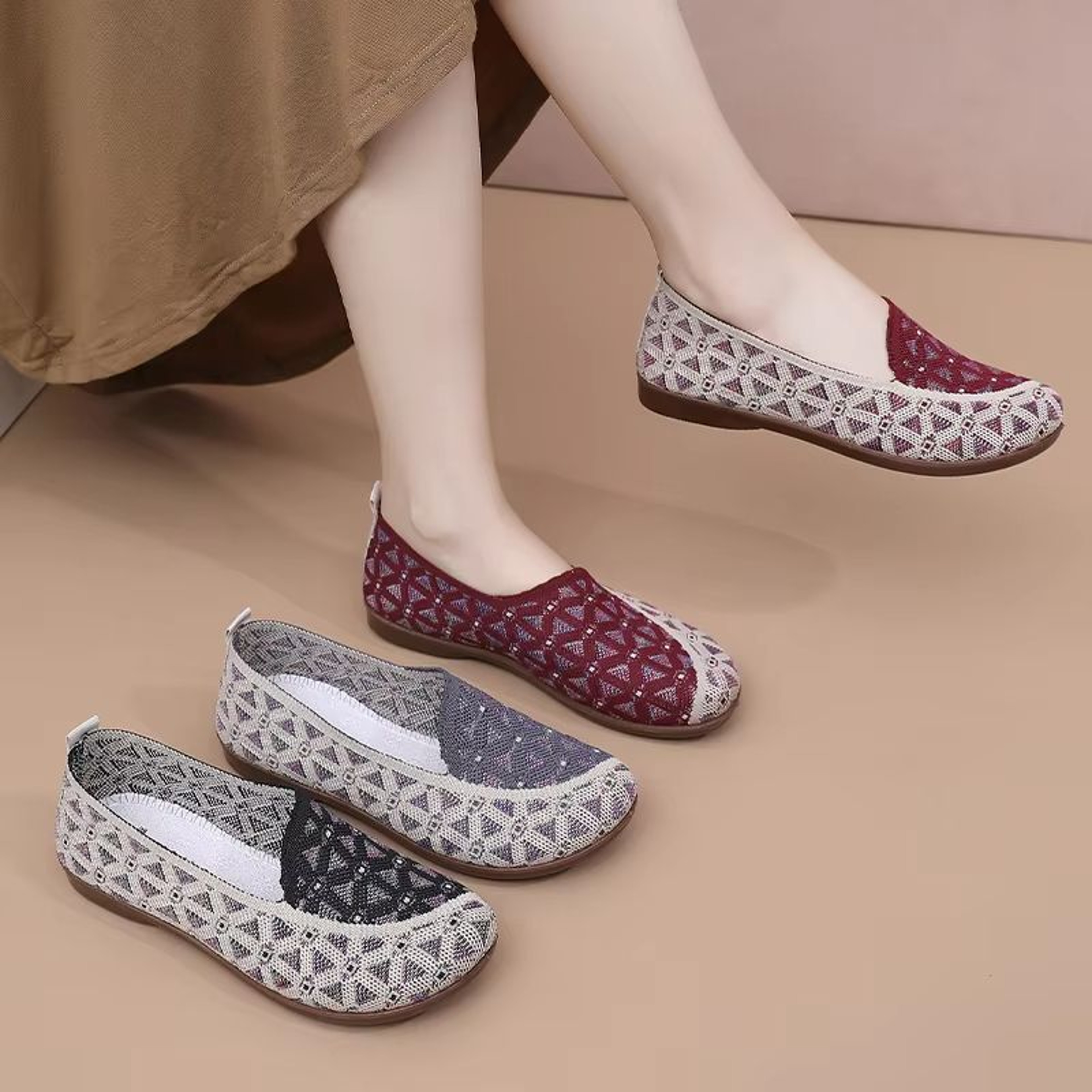 SoftStep Lightweight SlipOn Shoes For Women 2025  AntiSlip Casual Comfort Walkers 4