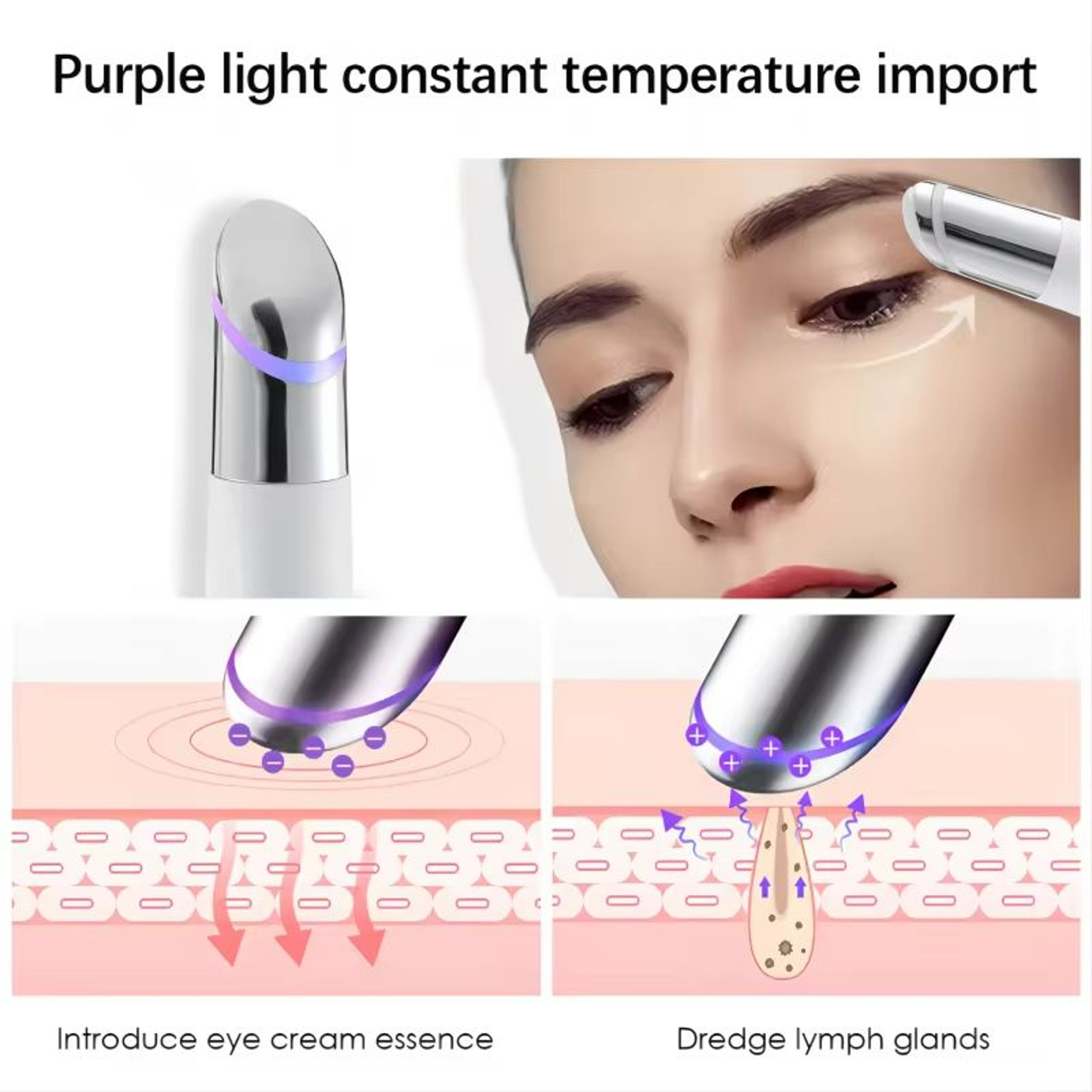 LumiBright 5in1 Eye  Facial Beauty Wand 5