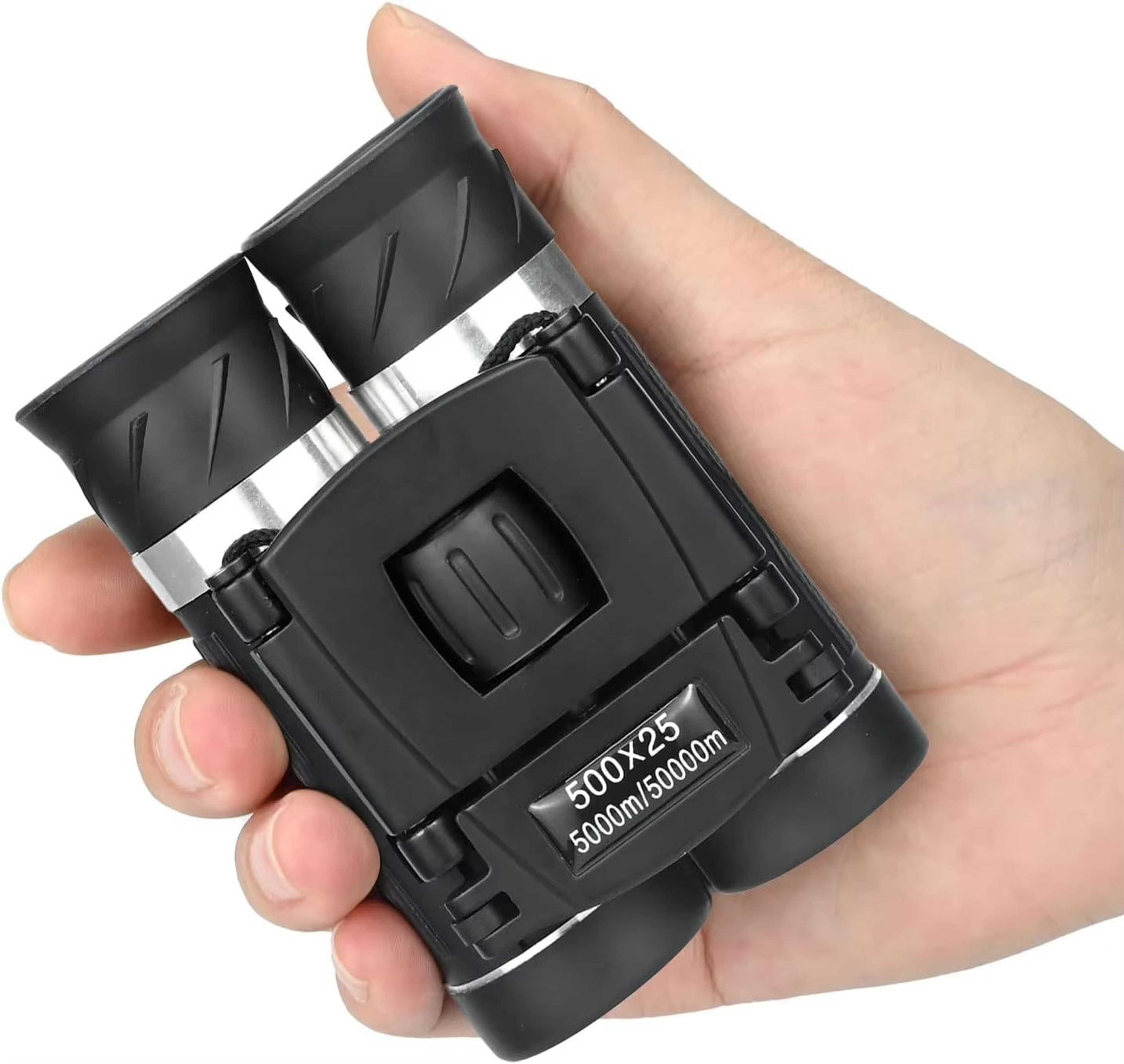 500x25 HD Mini Binoculars  High Magnification Portable Telescope For Outdoor Photography  LongRange 0