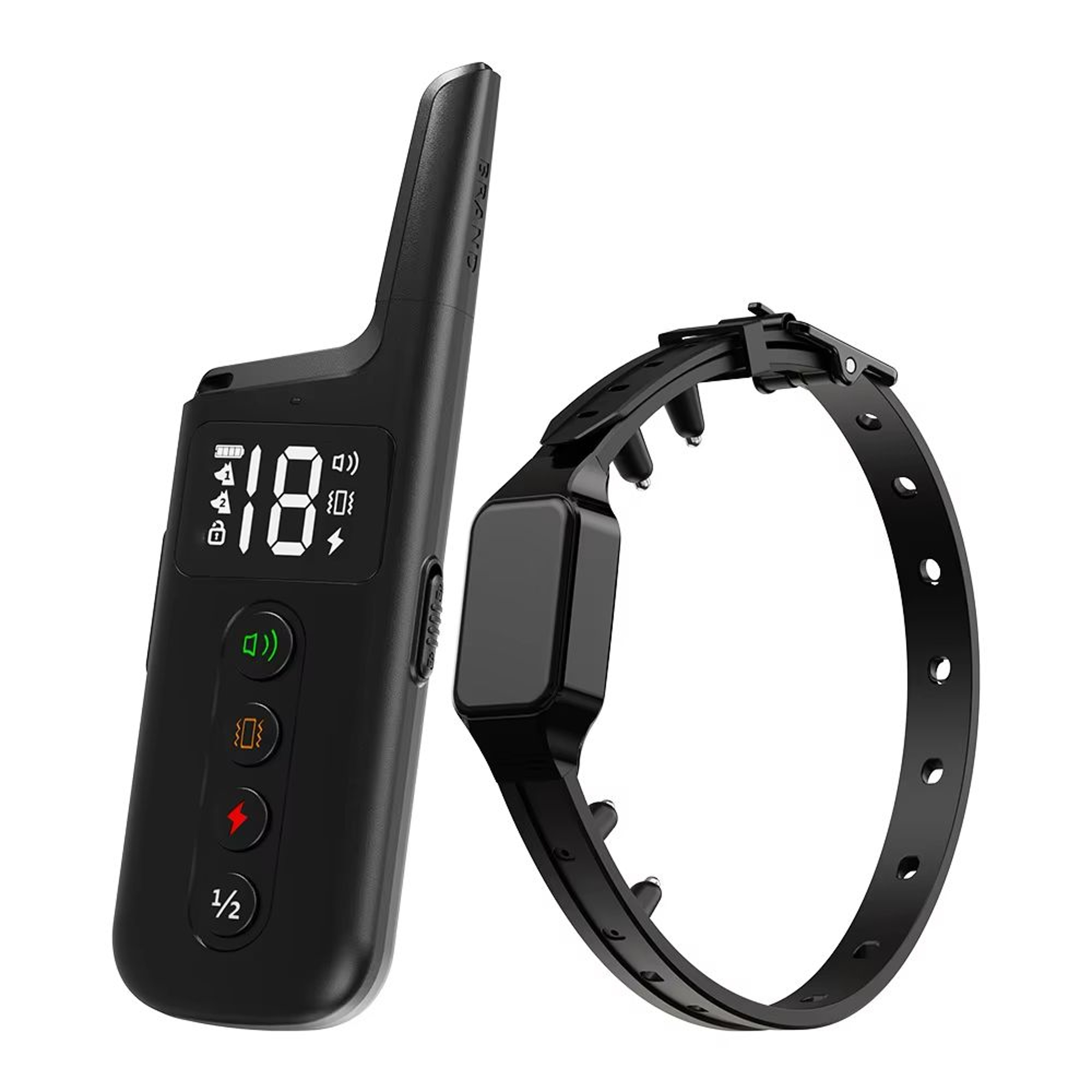 Premium Remote Shock And AntiBark Dog Training Collar  1000ft Range With Beep Vibration Shock Modes 0