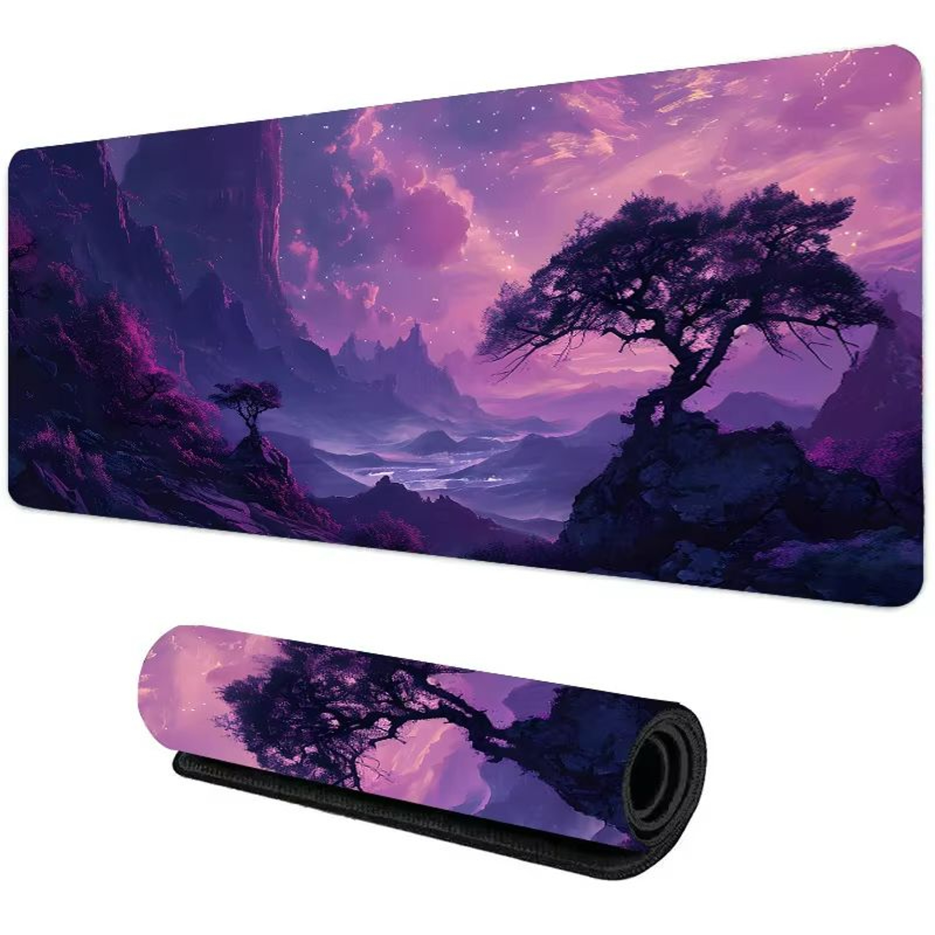 Moonlight Aura XXL Gaming Desk Mat  Large Mouse Pad With Non Slip Base 11