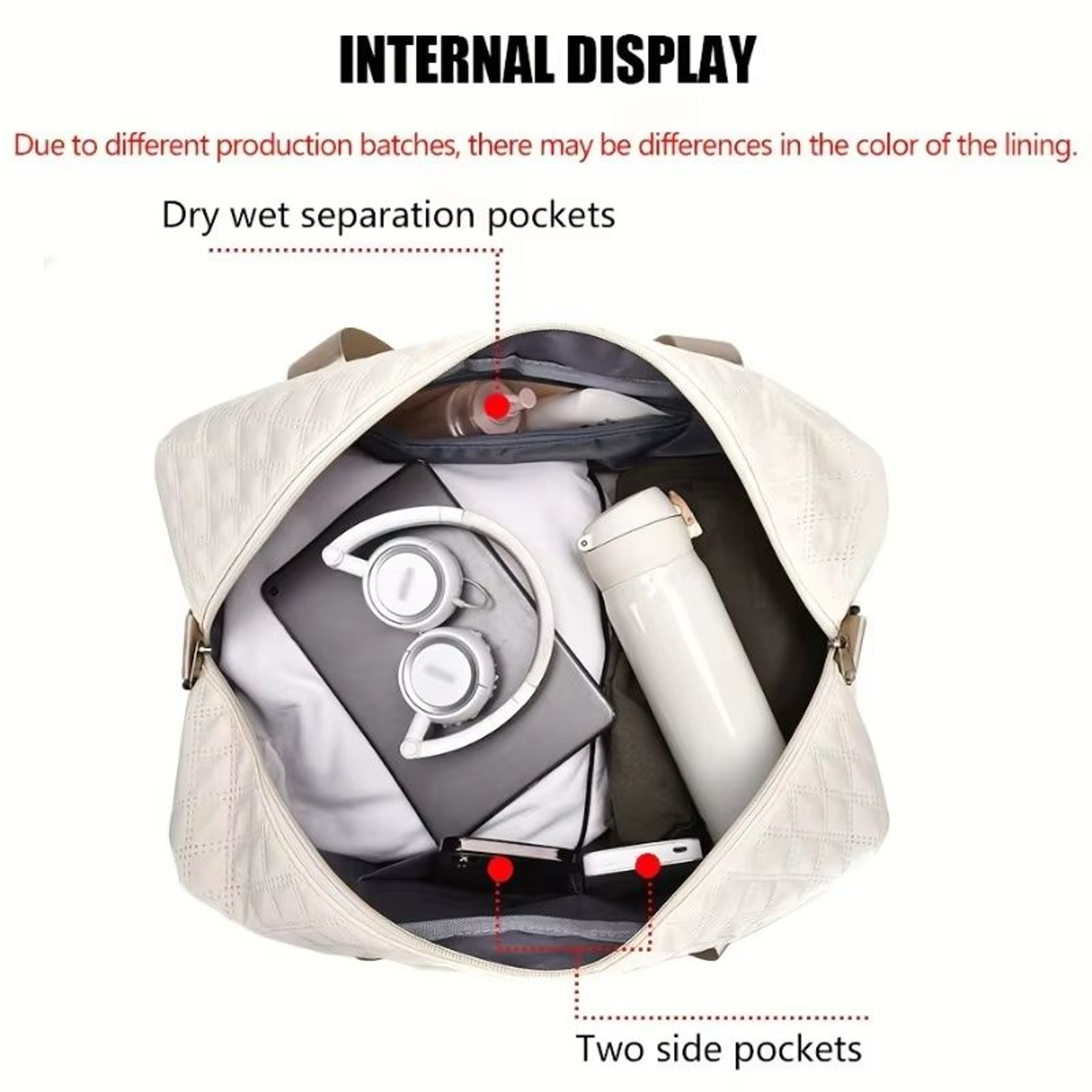 Ultimate Lightweight Duffle  Large Capacity Travel  Gym Tote Bag 1