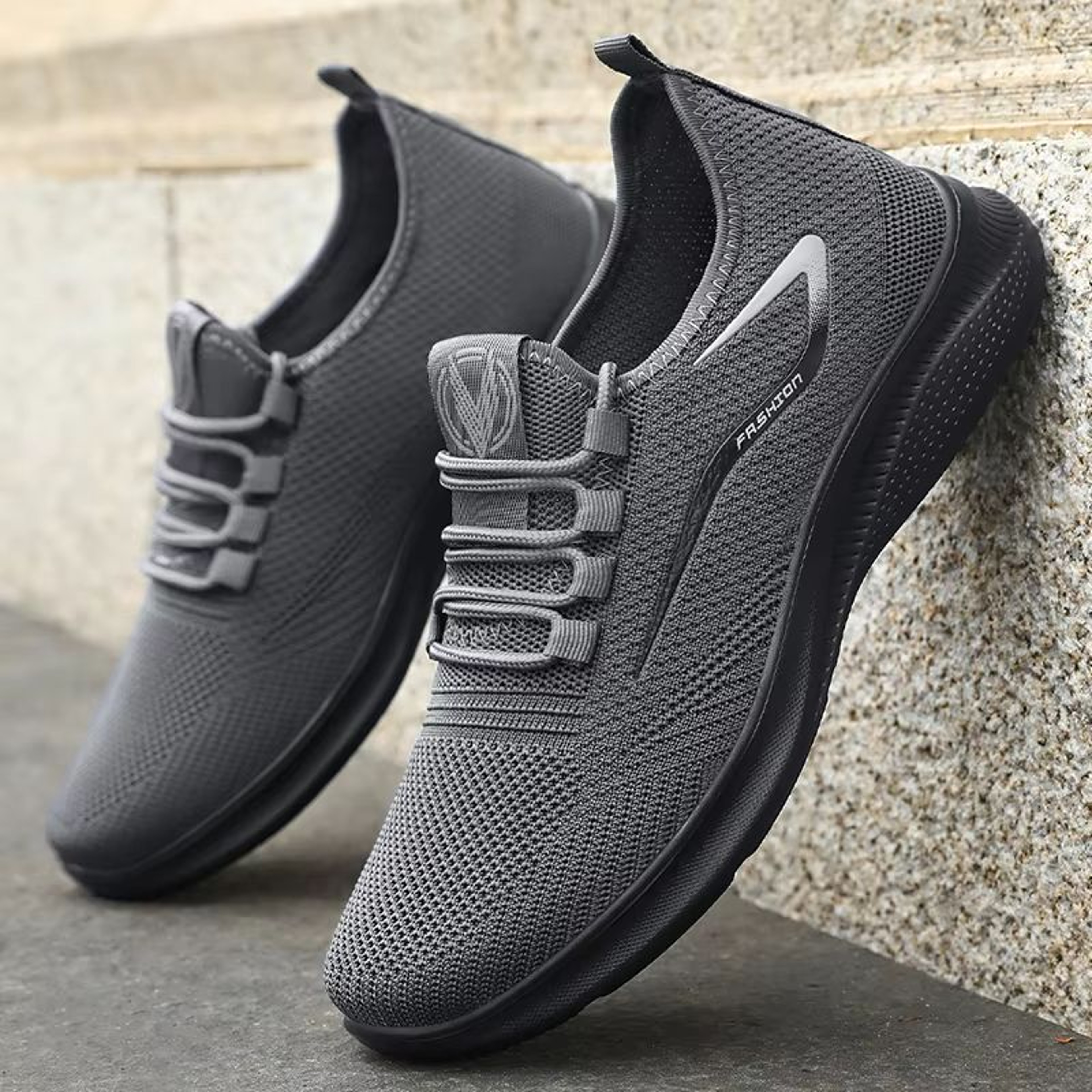 AeroStep Breathable Mesh Mens Summer Sneakers Lightweight Non Slip Casual Shoes 0