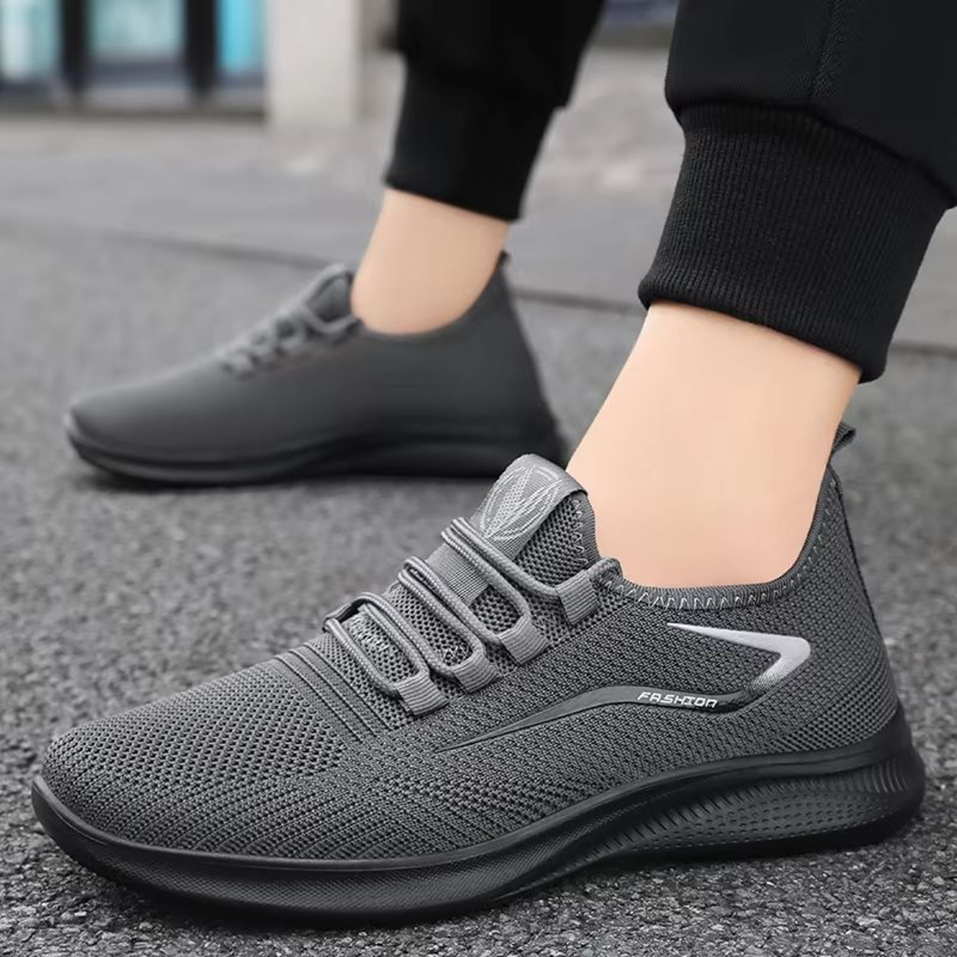 AeroStep Breathable Mesh Mens Summer Sneakers Lightweight Non Slip Casual Shoes 5