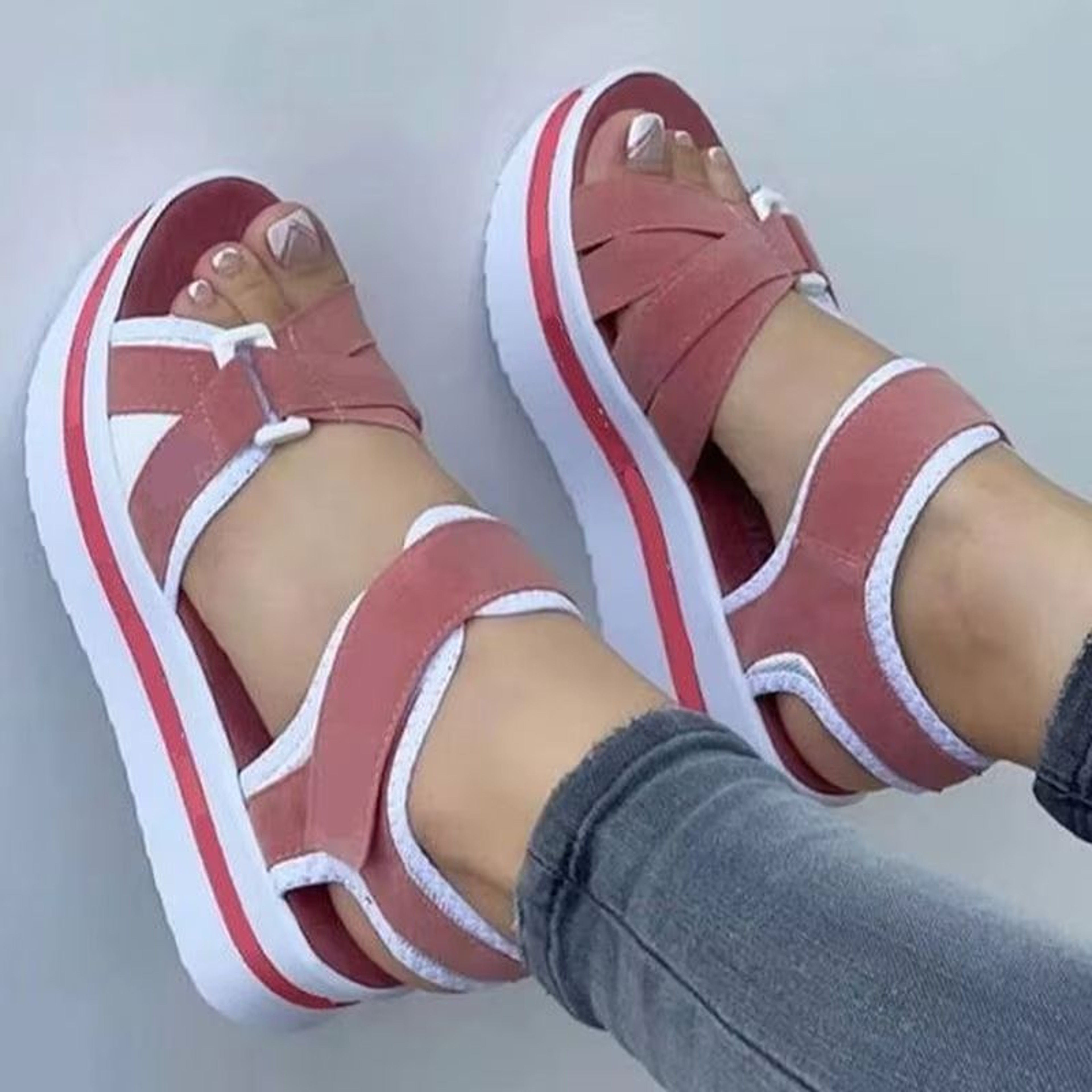 Breathable Summer Women Mesh Flat Shoes Soft Sole Anti Slip Embroidered Casual Loafers – view 20