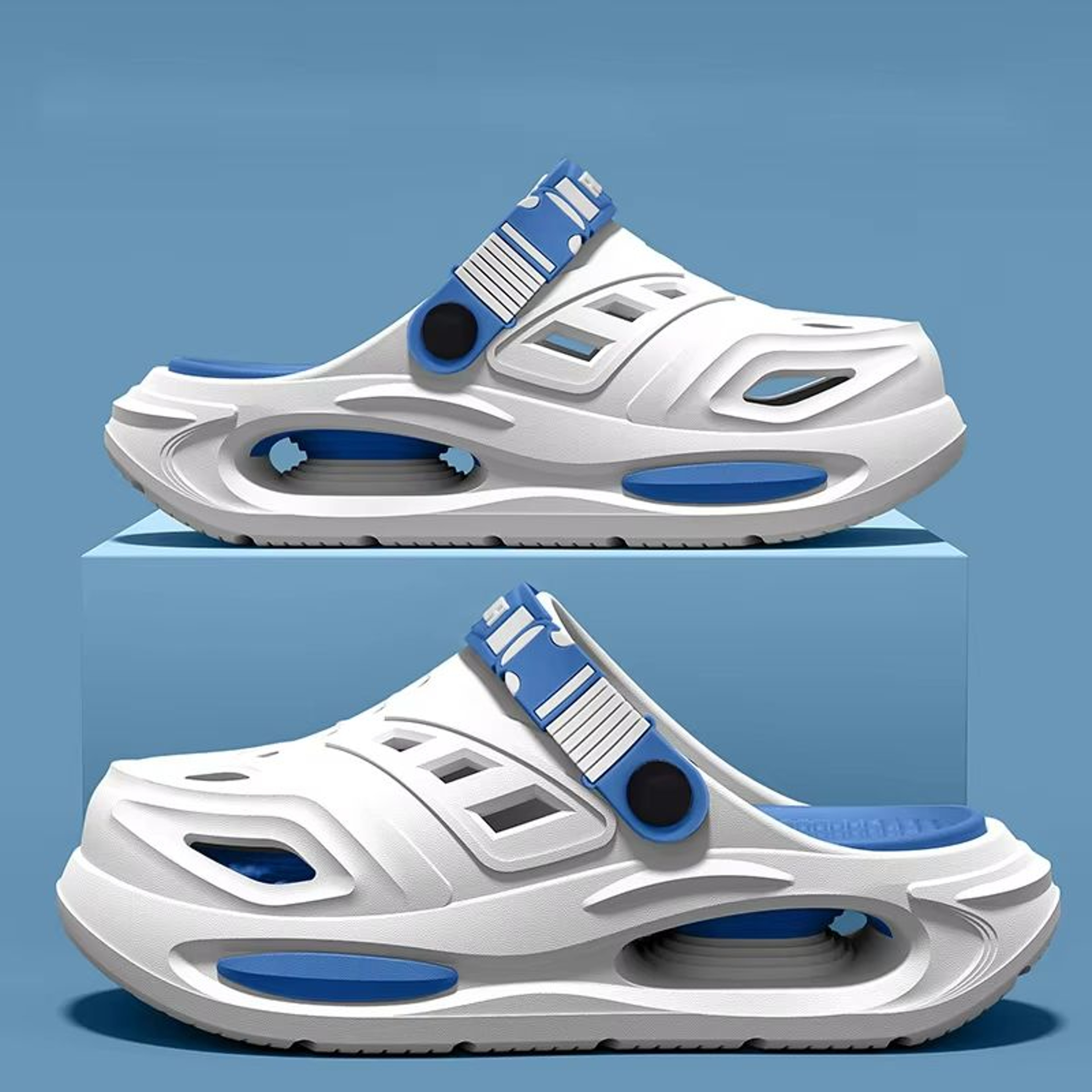 ComfortStride Breathable Cave Sandals With Removable Insoles 9