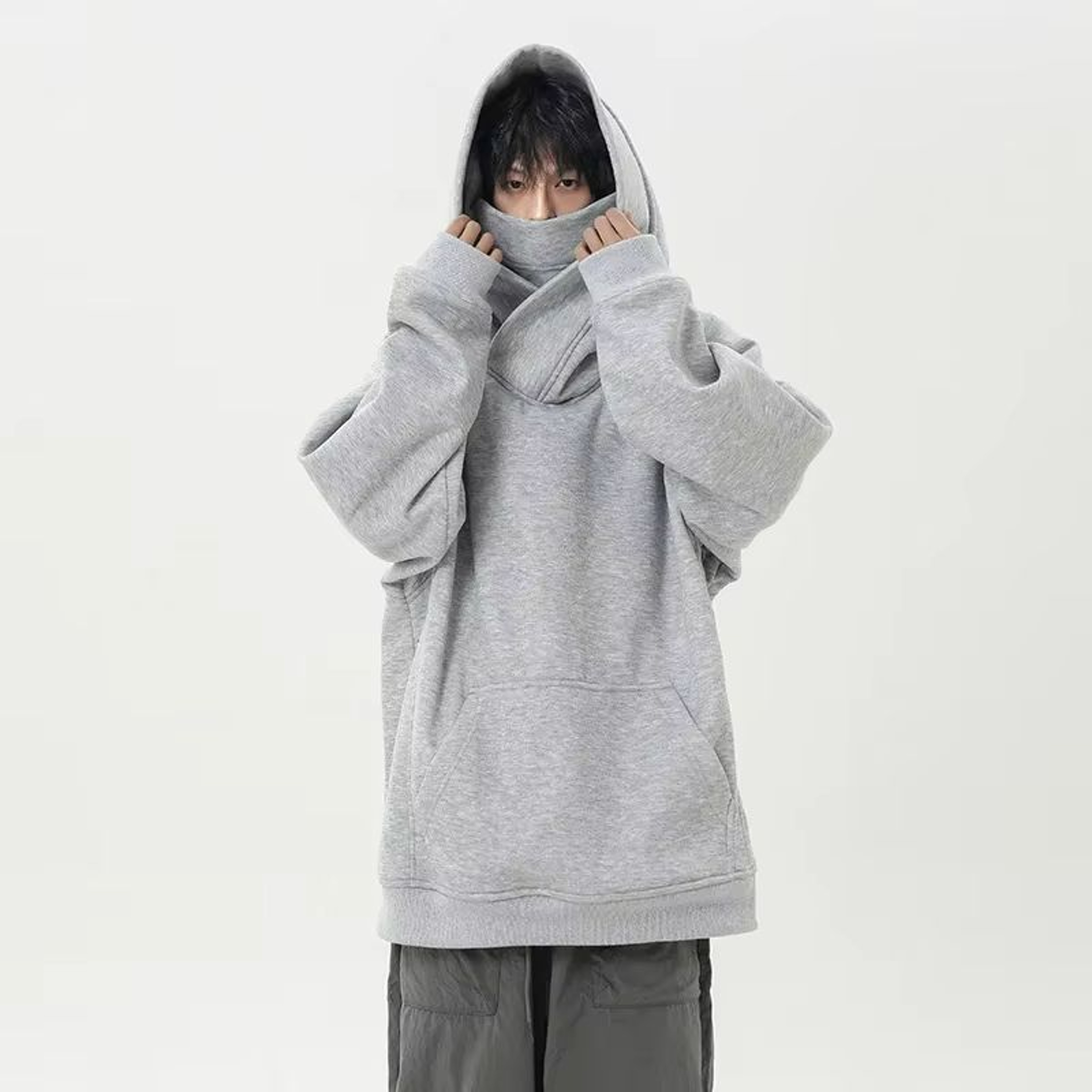 UrbanNinja HighNeck Harajuku Sweatshirt 6