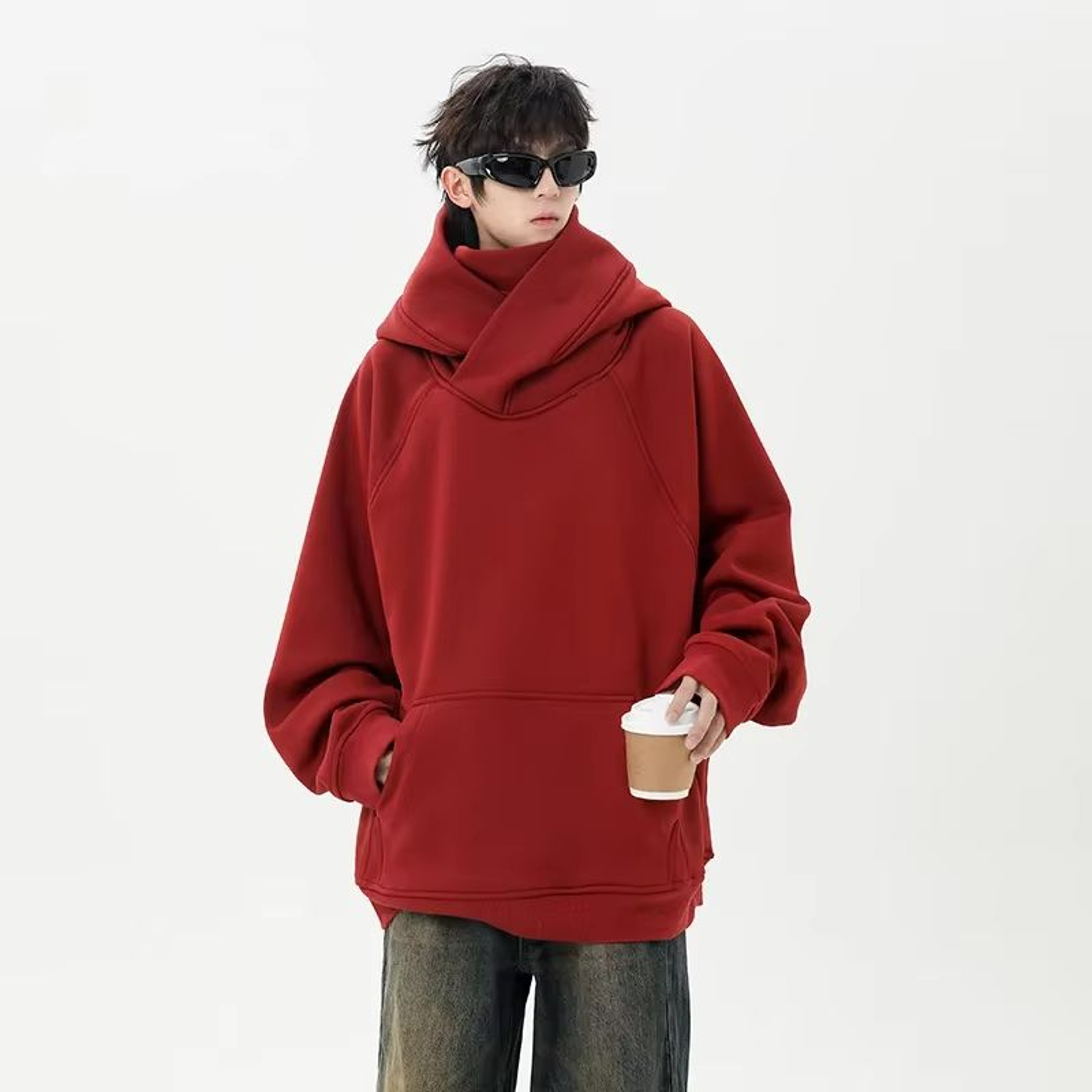UrbanNinja HighNeck Harajuku Sweatshirt 9