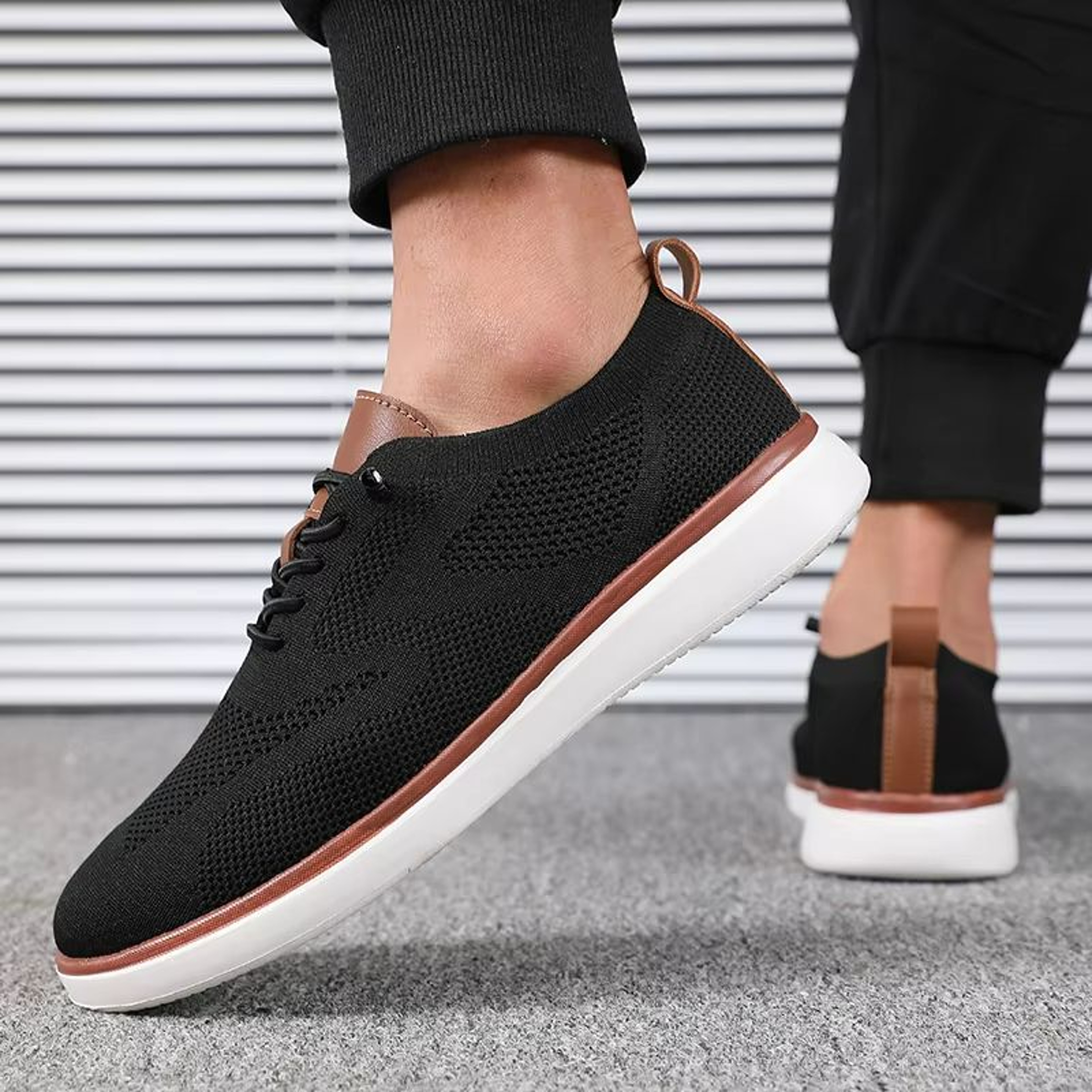 DayStride Lightweight Knitted Walking Shoes 7