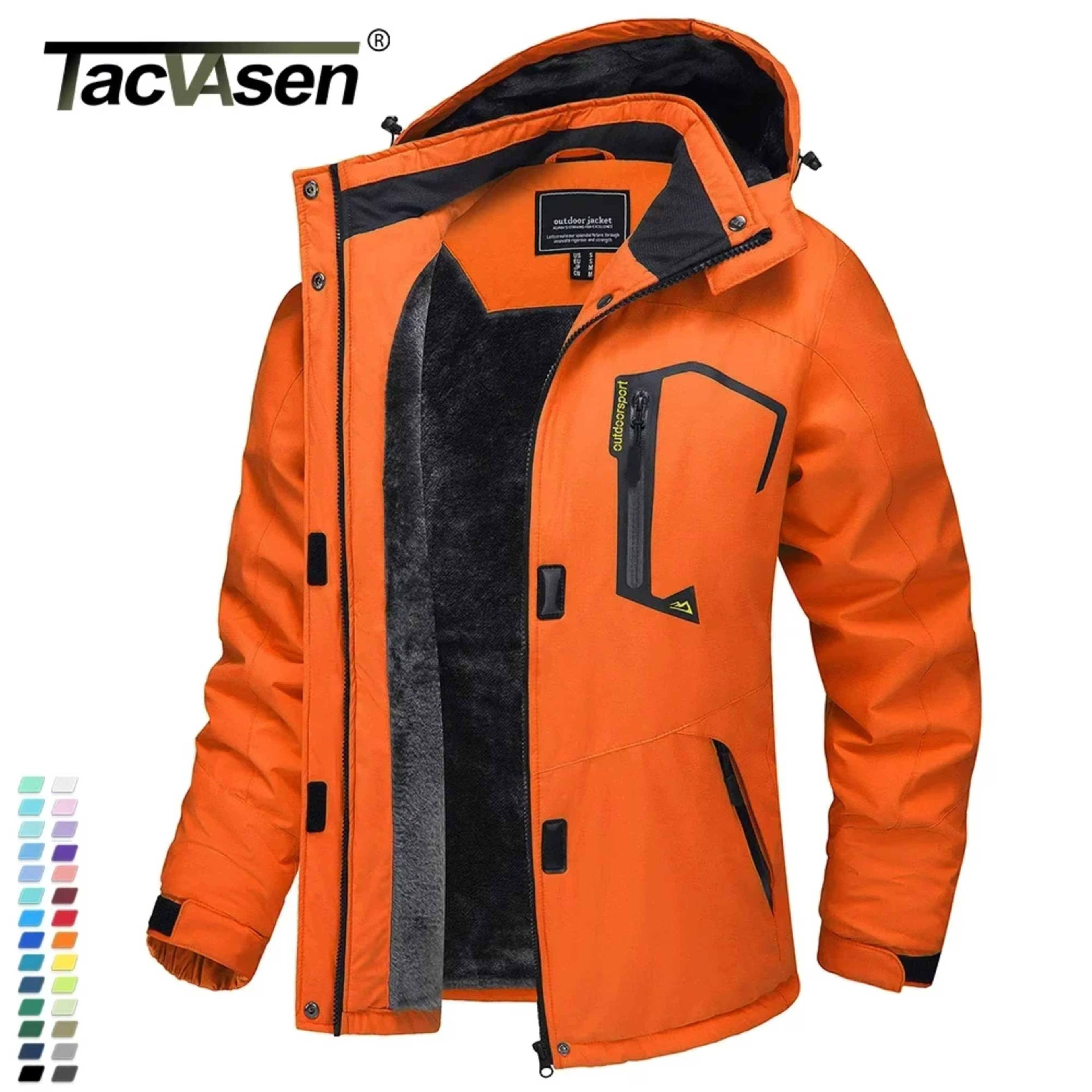 Tacvasen ArcticShield Womens Waterproof Ski Jacket 0