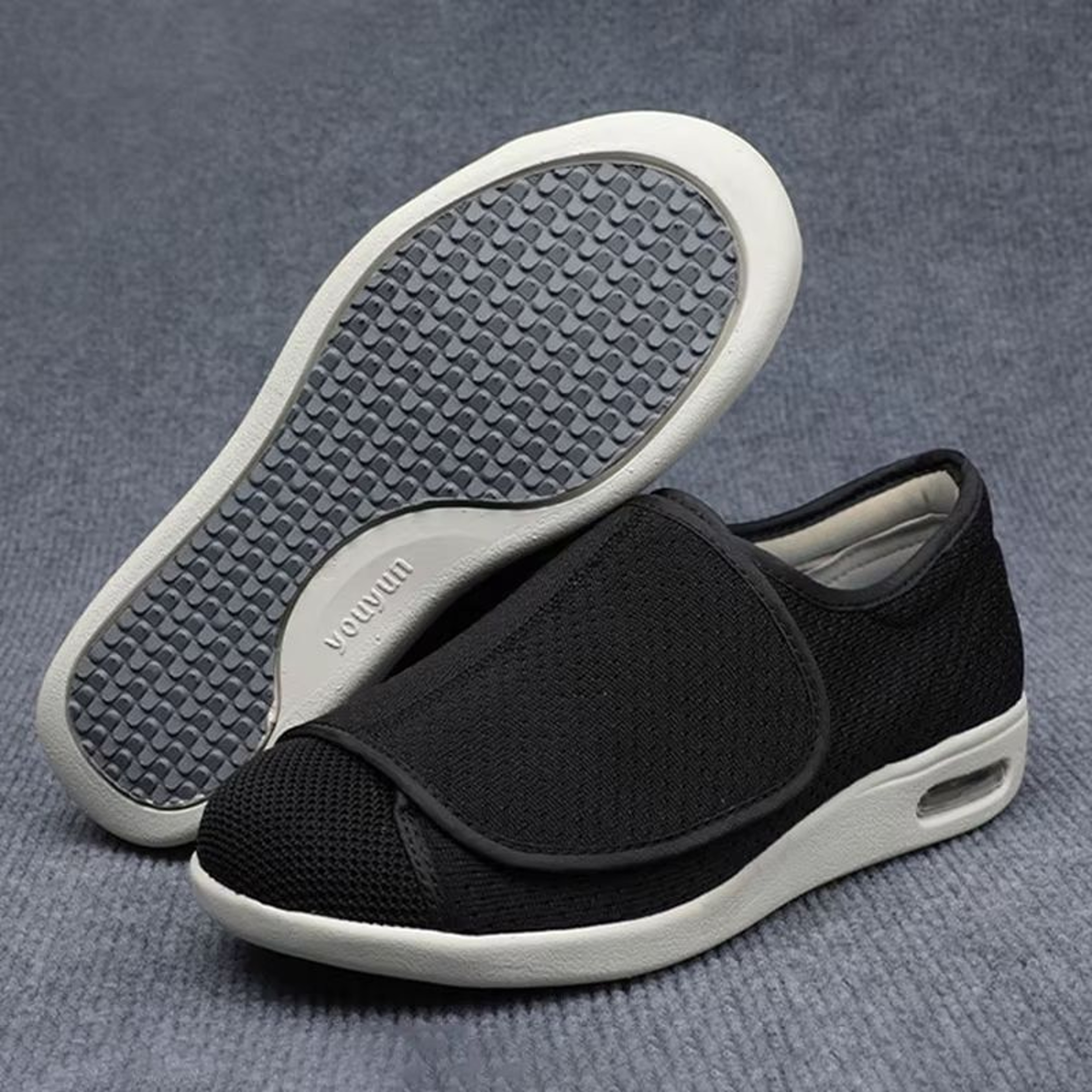Orthopedic Walking Shoes For Wide Feet Soft Comfortable Diabetic Sneakers For Men And Women 2