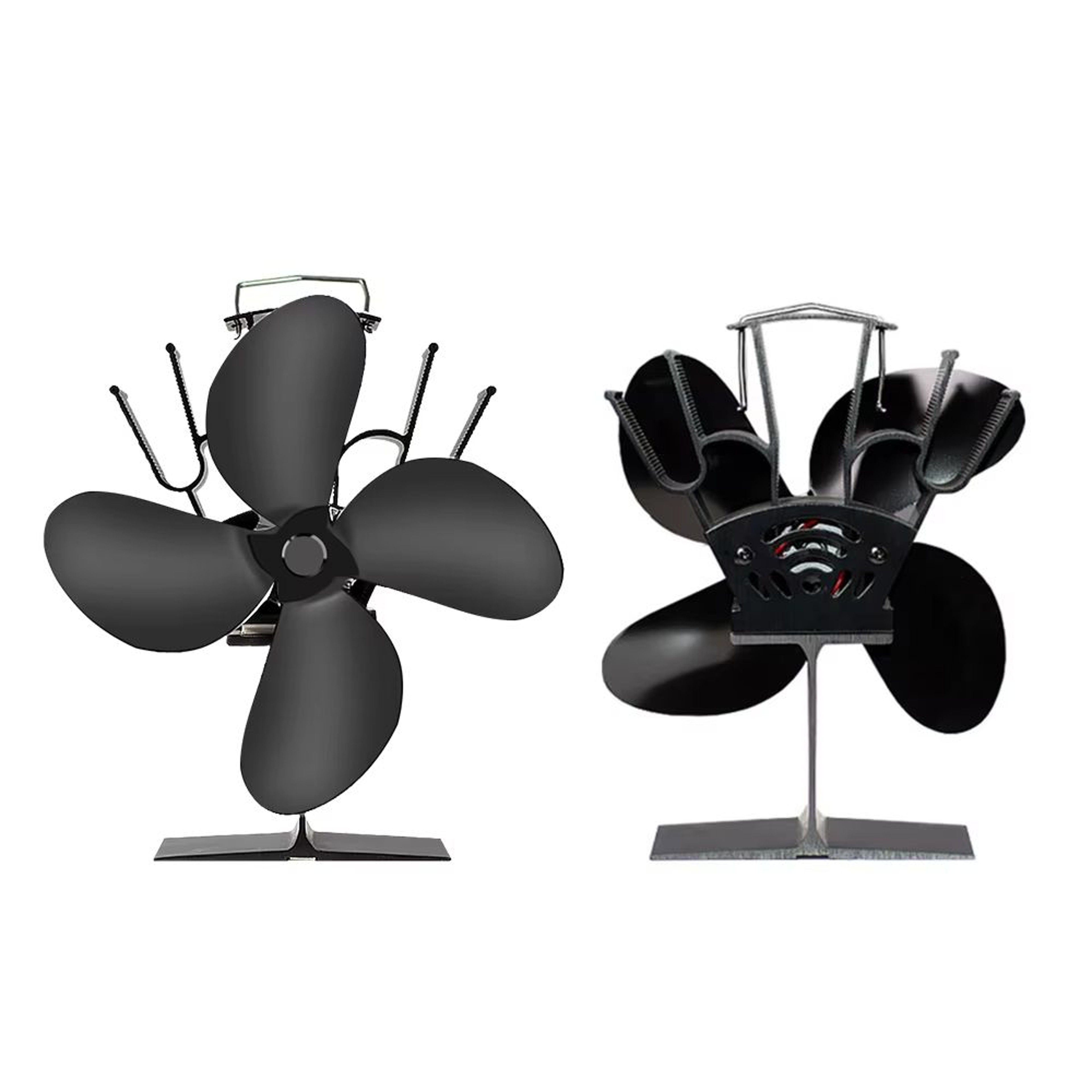 4Blade Heat Powered Stove Fan  EcoFriendly Quiet Fireplace Fan For Efficient Wood Burner Heat Distr 5