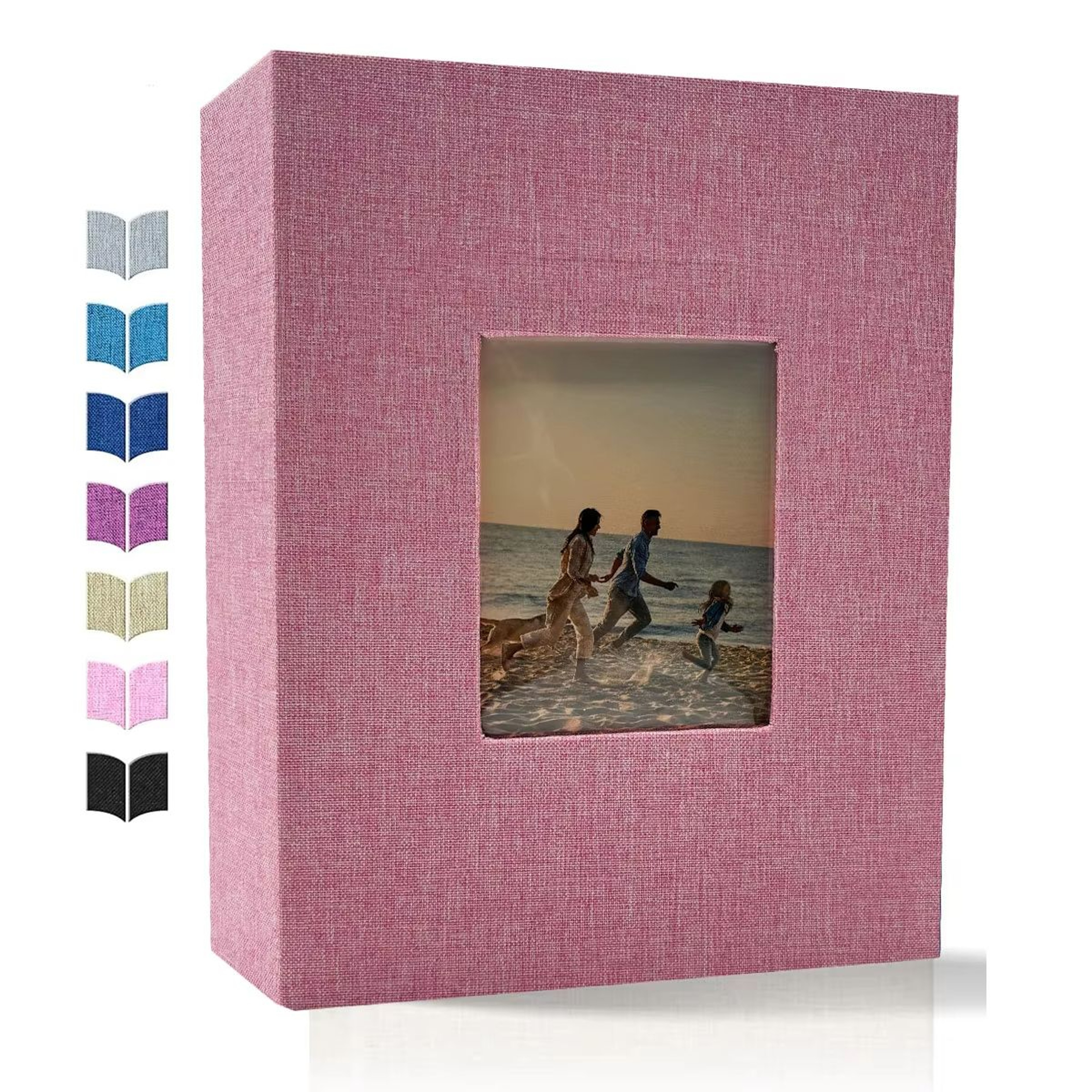 Linen 4x6 Photo Album  600 Pocket Large Capacity Album With Horizontal  Vertical Display 15