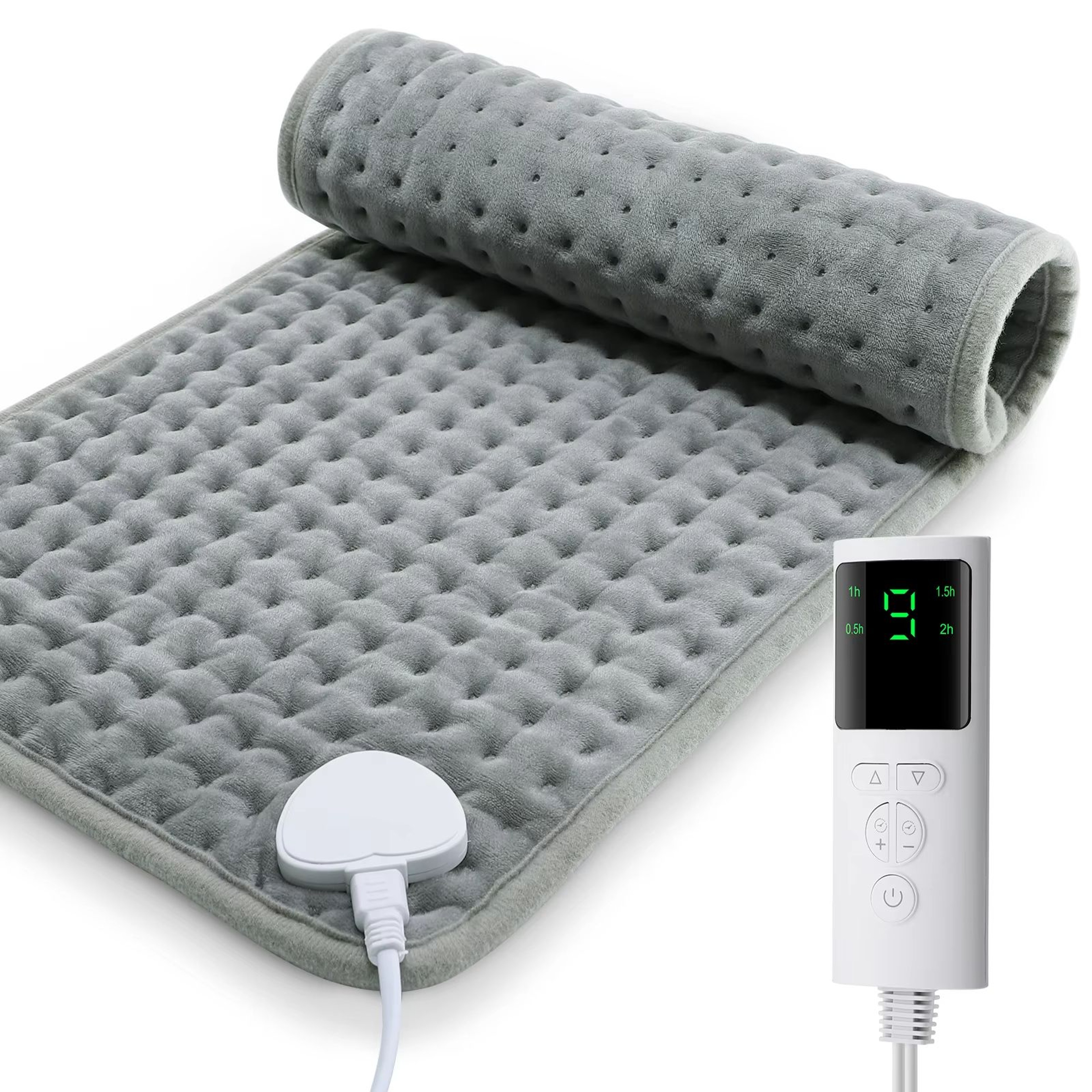 Electric Heating Blanket Pad  5829cm Portable Heated Mat For Bed Sofa  Home Winter Warmth 0