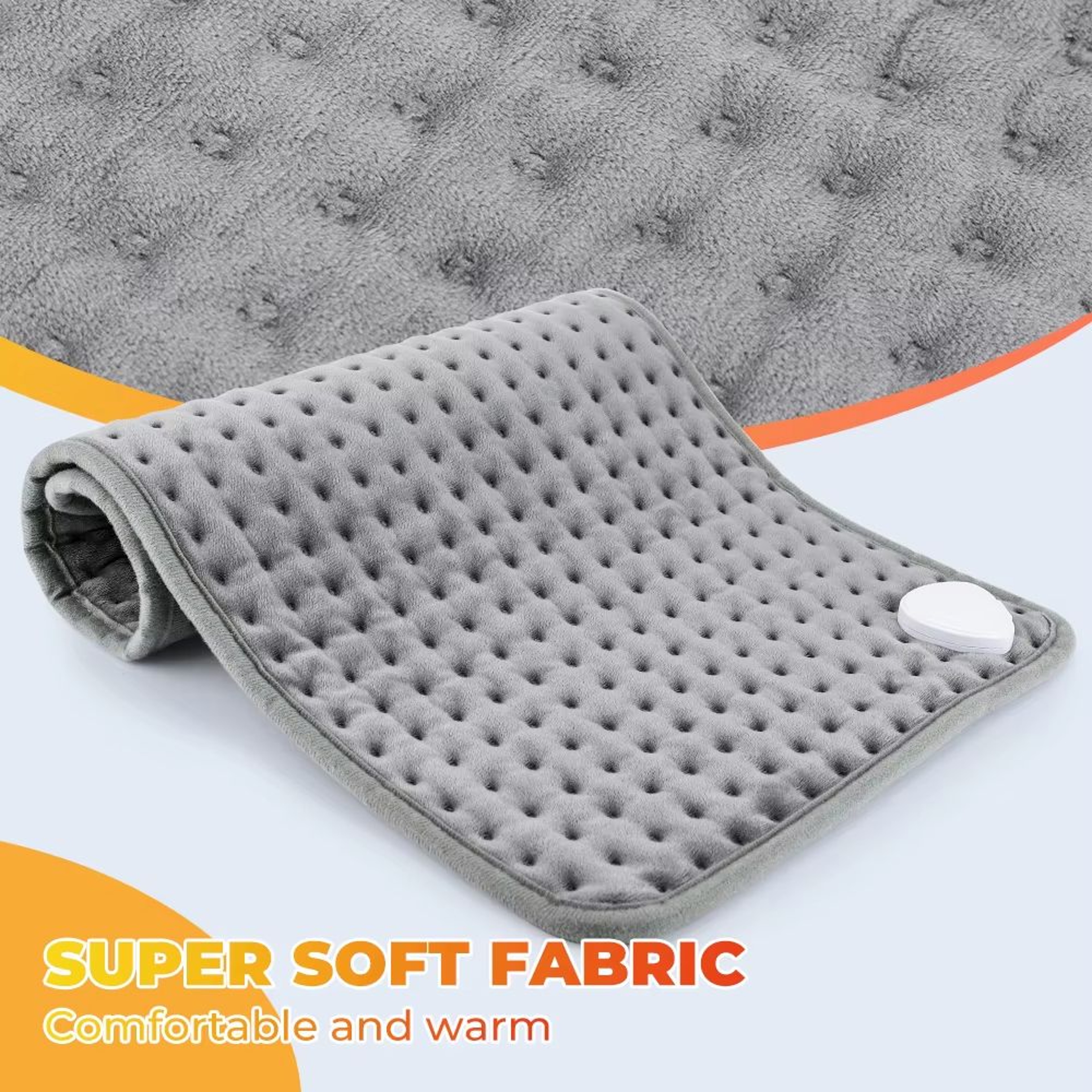 Electric Heating Blanket Pad  5829cm Portable Heated Mat For Bed Sofa  Home Winter Warmth 2