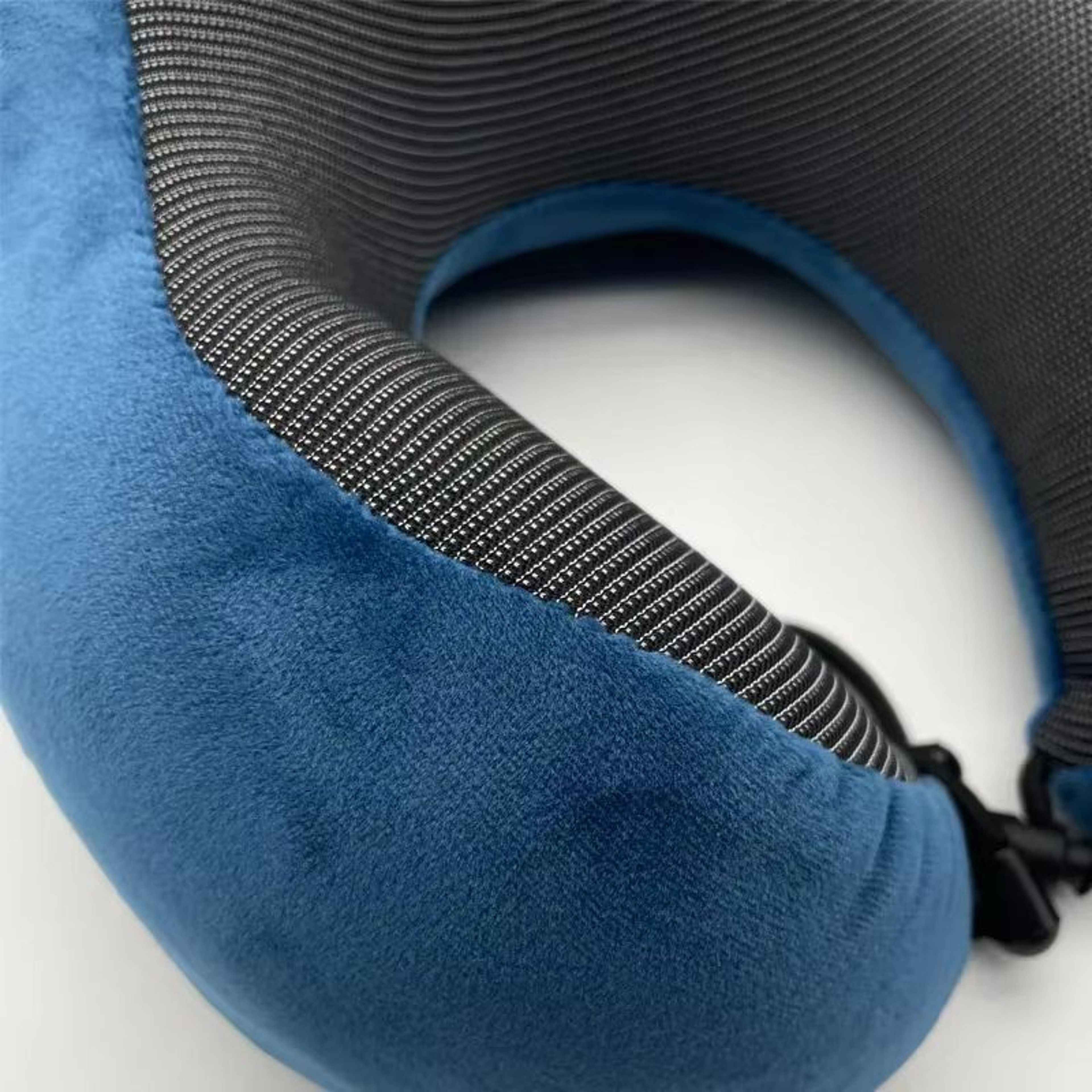 Premium UShaped Memory Foam Travel Pillow With Neck Support  Gentle Massage 4