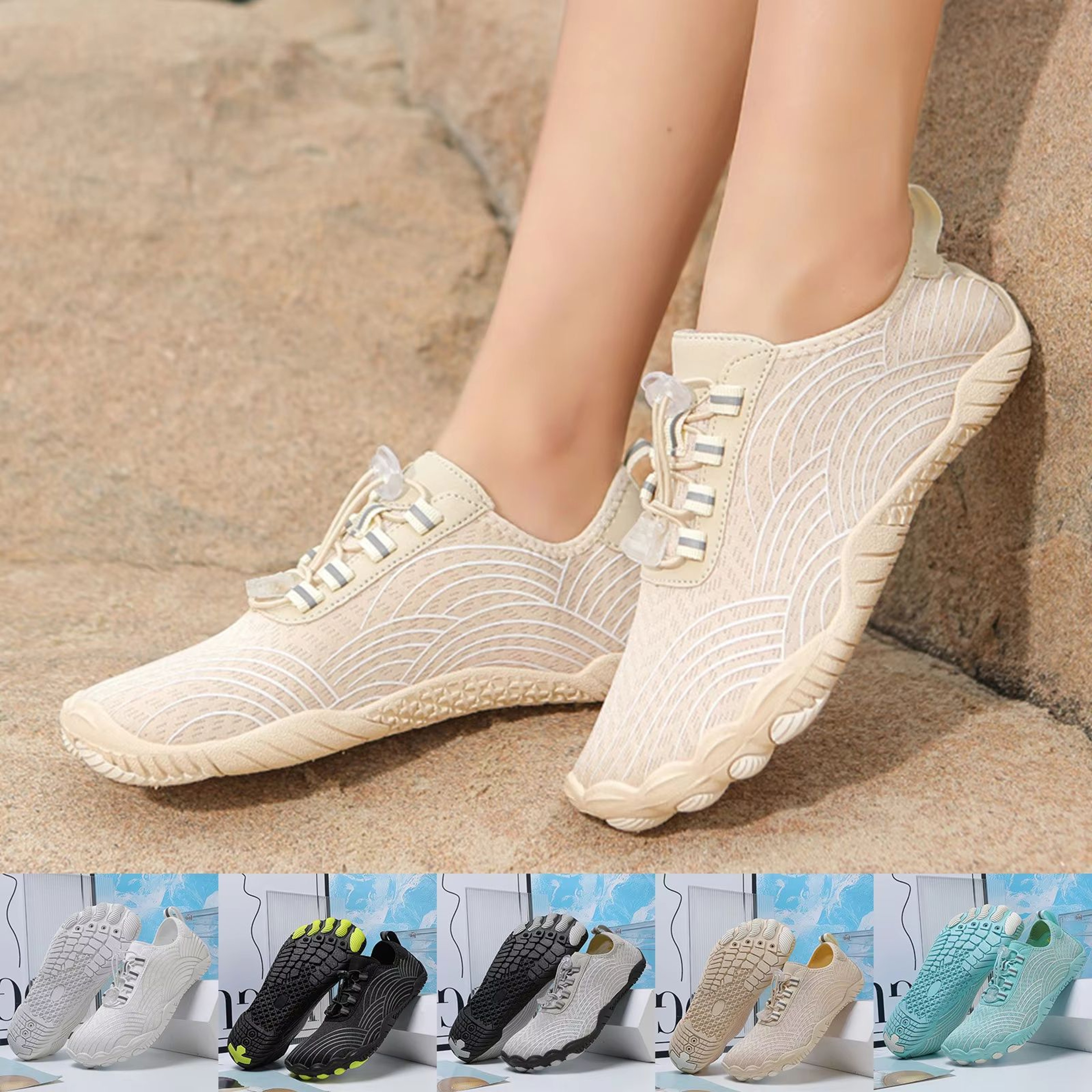 Amphibious Outdoor Water Shoes  NonSlip Swim Surf  Beach Shoes For Hiking Yoga  Fitness 0