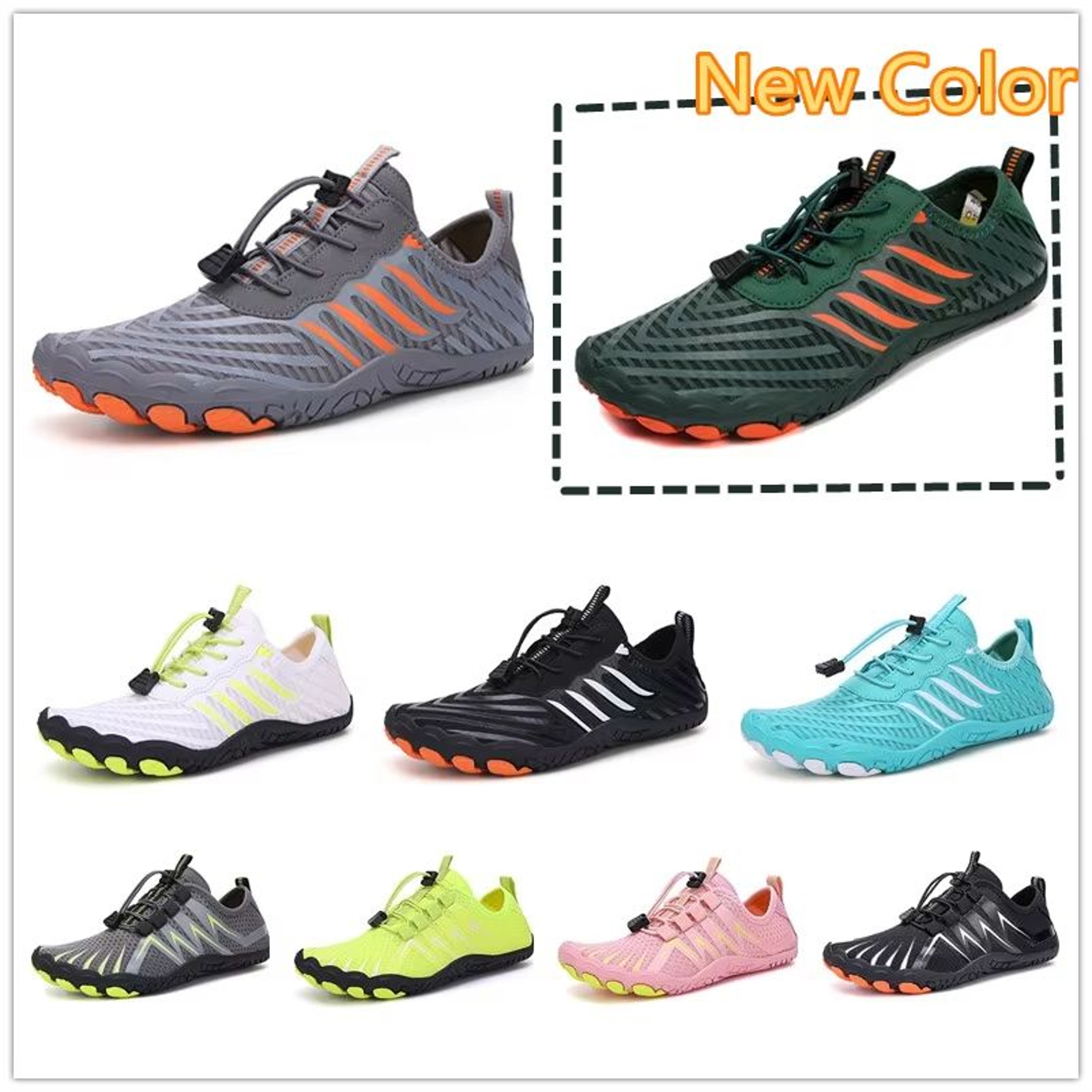 Unisex Quick Dry Water Shoes  Barefoot Aqua Sneakers For Swimming Surfing  Beach Sports 1