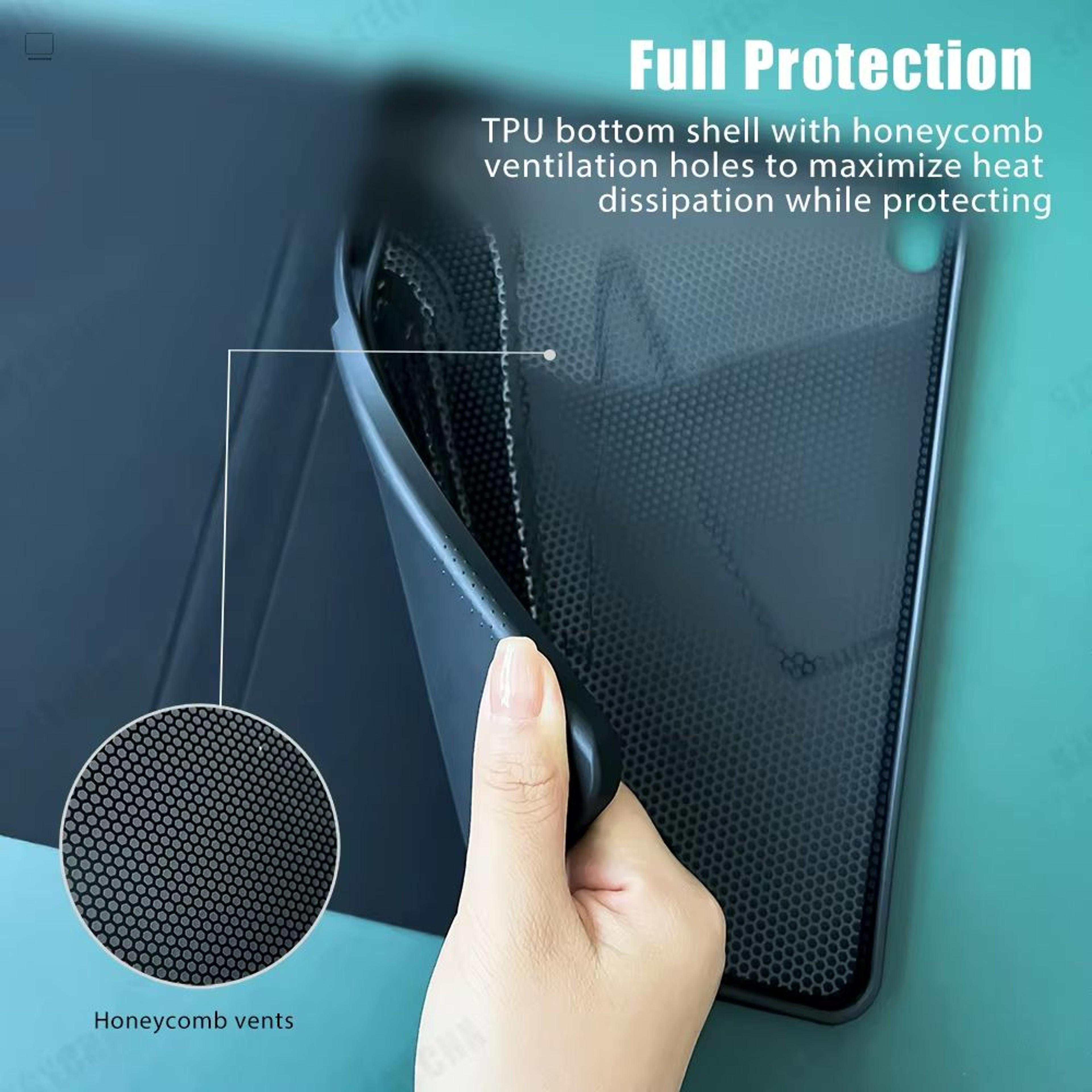 IPad Keyboard Case With Wireless Mouse  Magic Backlit Keyboard Cover For IPad 9th 8th 7th 10th Gen  3