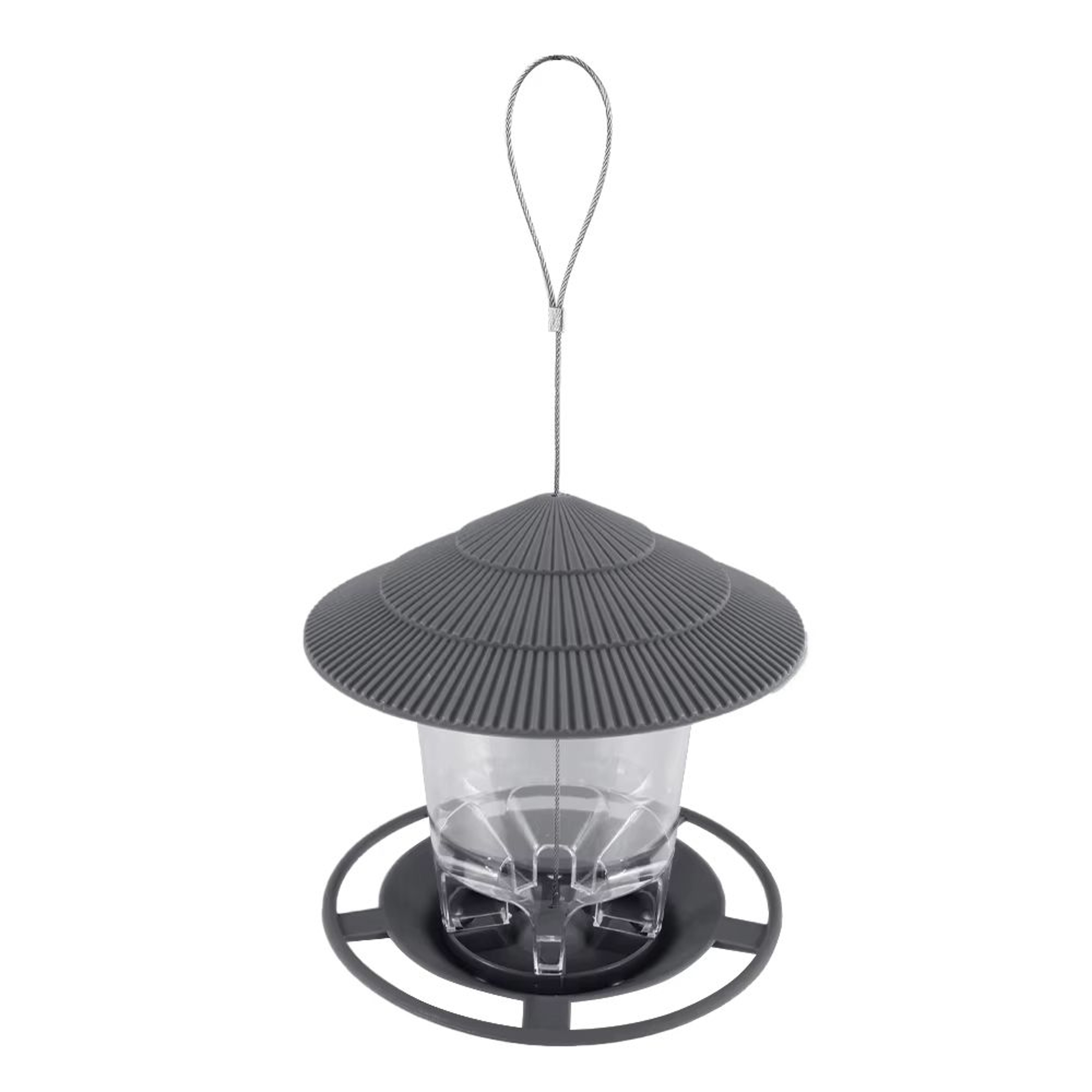 Automatic MultiHole Outdoor Bird Feeder Nut Dispenser 6