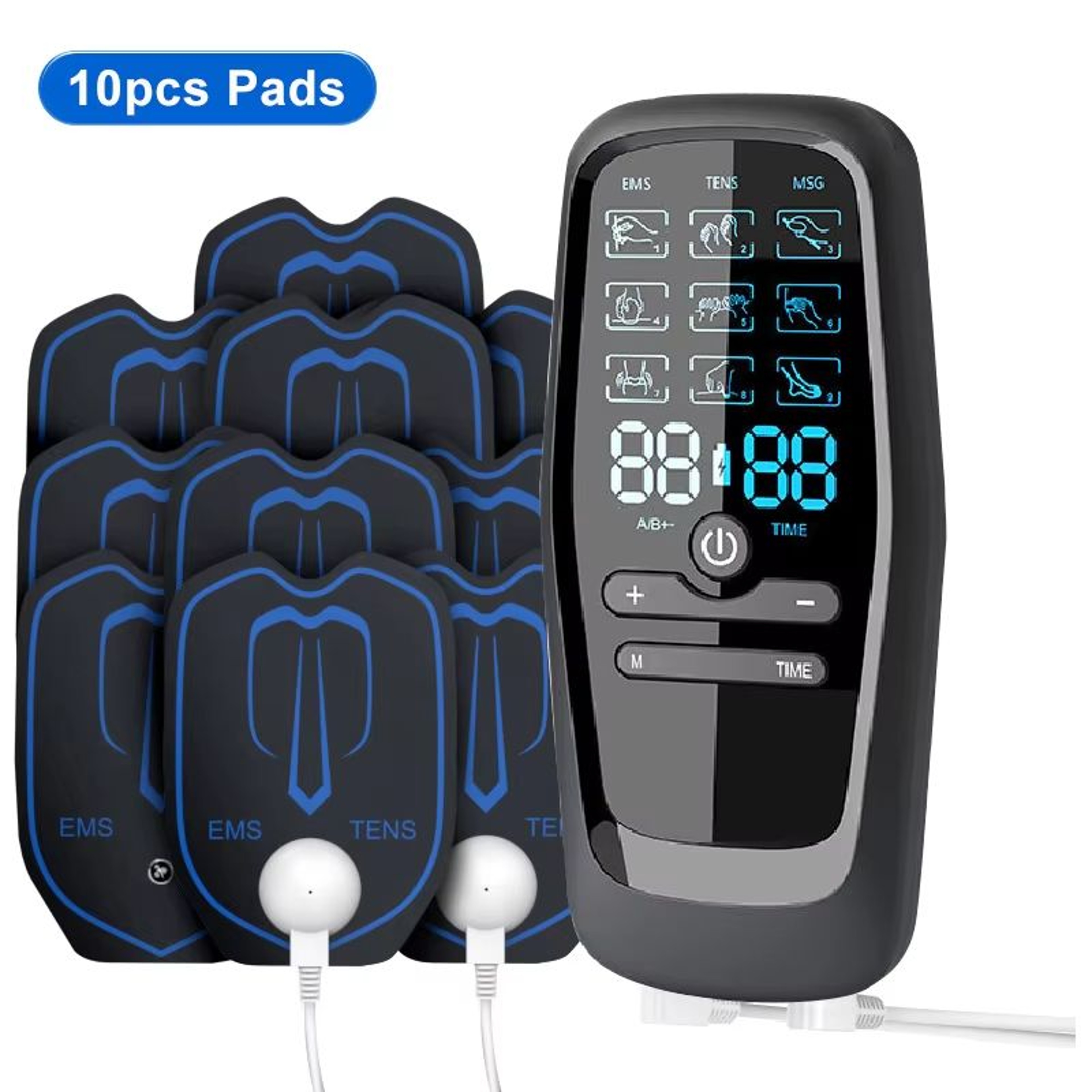 Physiotherapy EMS Muscle Stimulator  Digital Electrotherapy Massager For Pain Relief  Body Slimming 7