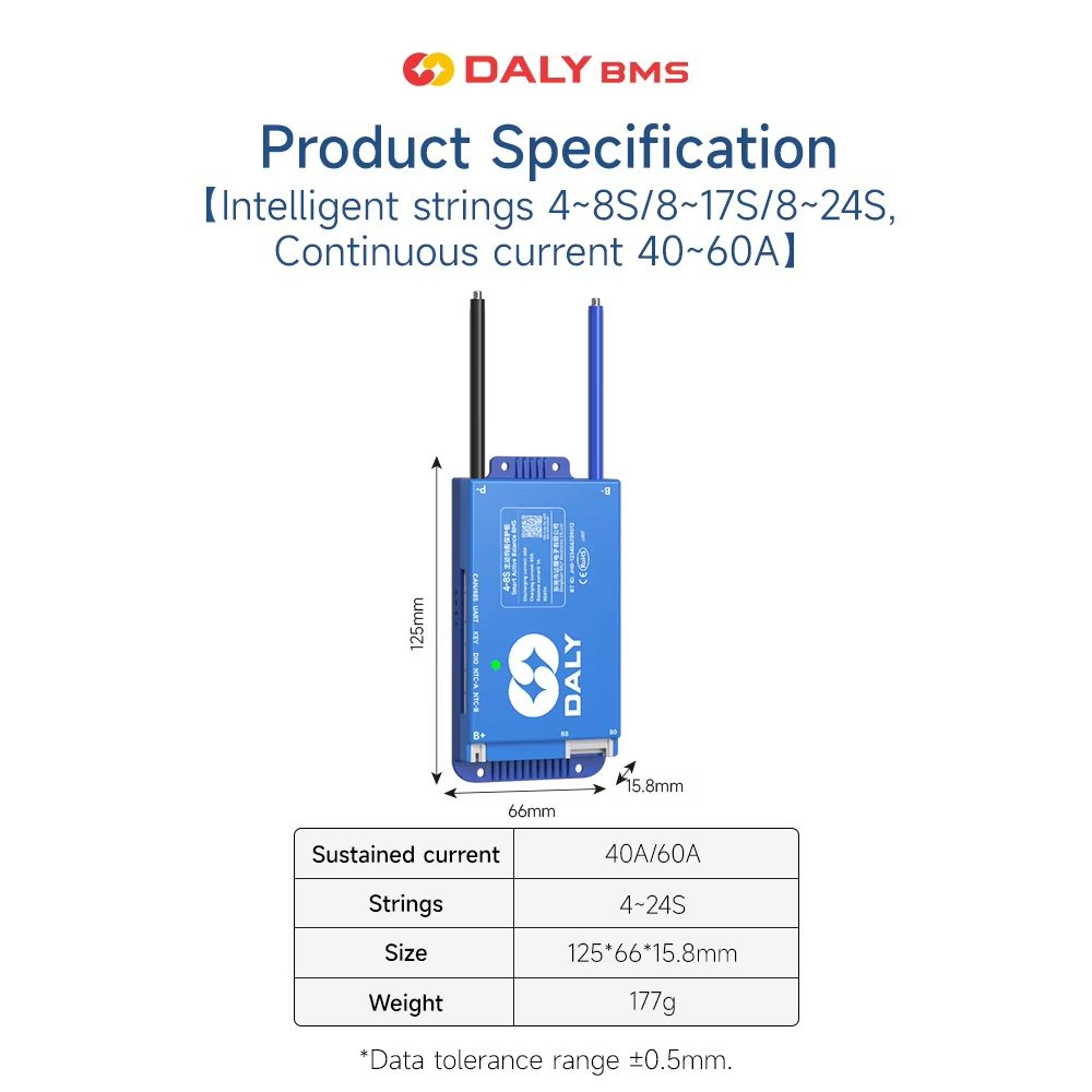 Daly Smart BMS With Bluetooth  Active Balance System For LiFePO4 Liion LTO  NMC Batteries 4