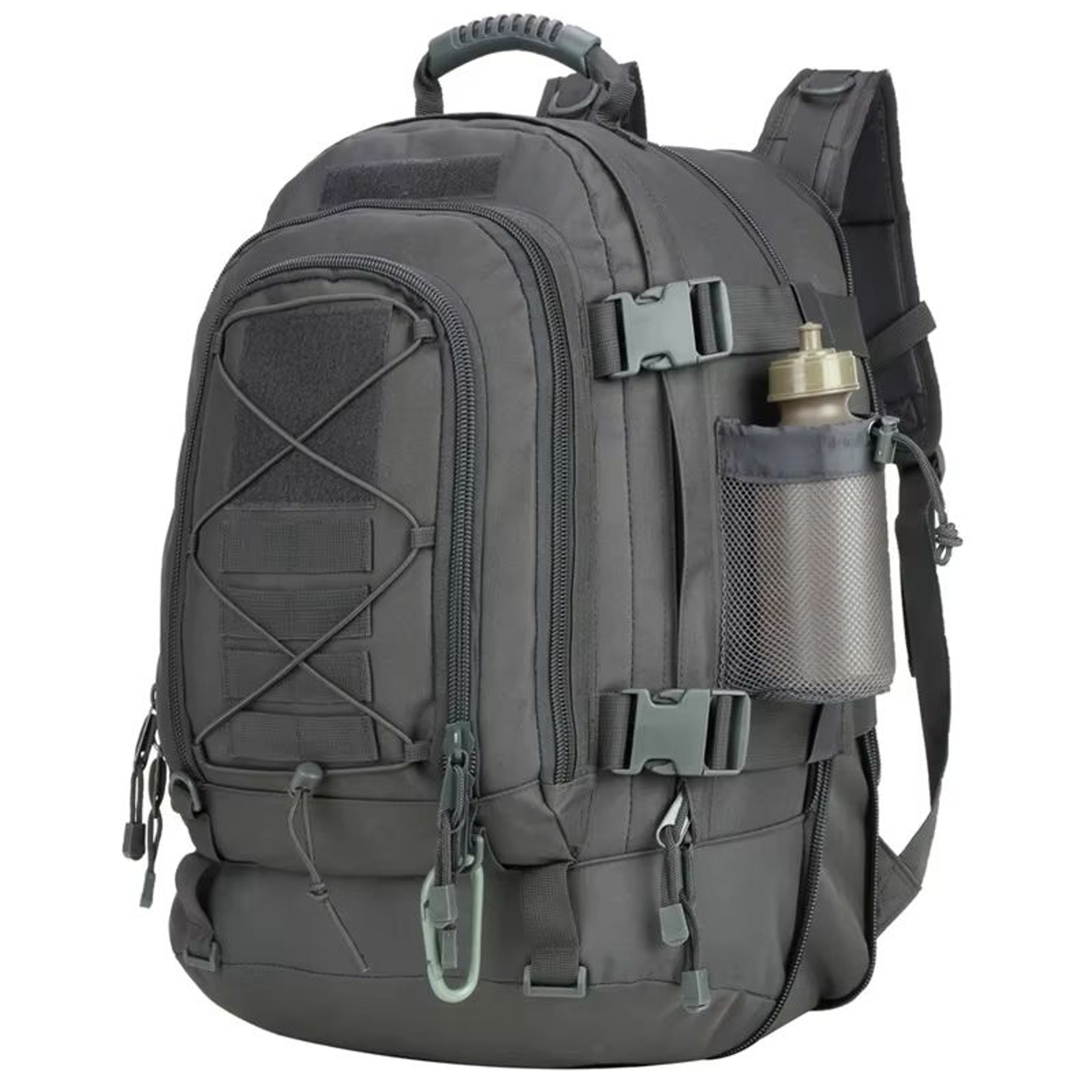 60L Tactical Backpack For Men  Expandable Military Hiking And Camping Rucksack 6