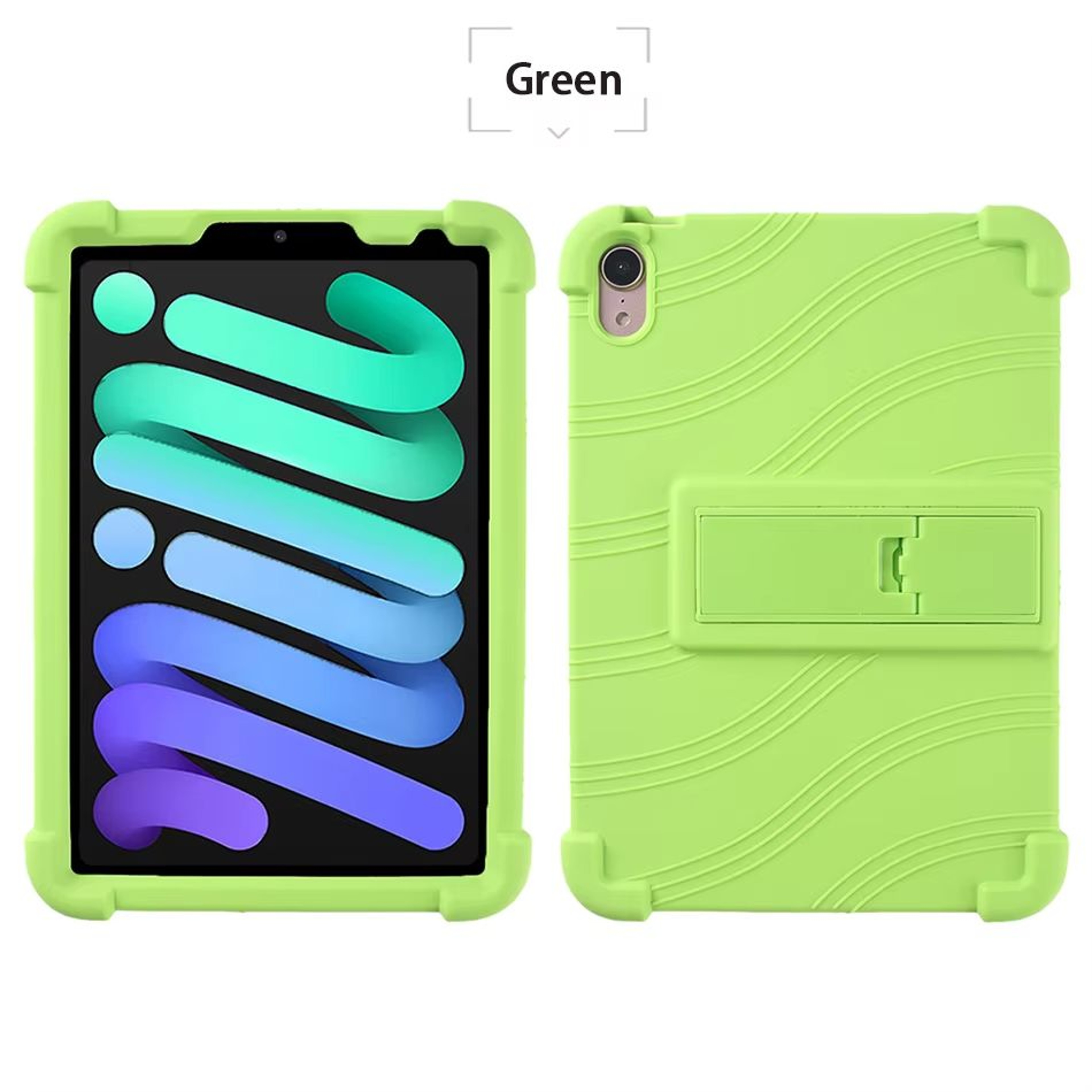 Soft Silicone Kids Case For IPad Mini Air Pro 7th11th Gen  Durable Childproof Protective Tablet Cov 12