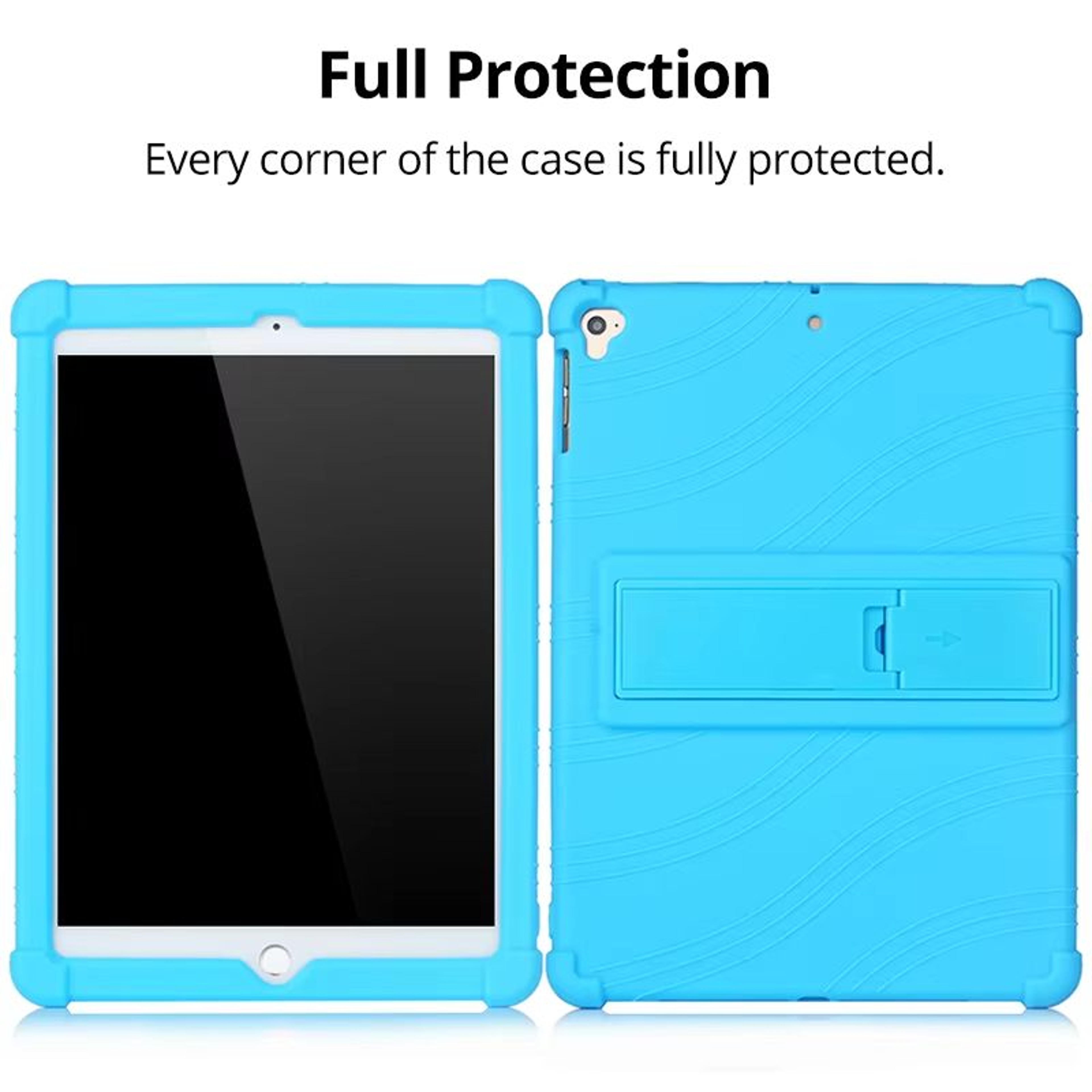 Soft Silicone Kids Case For IPad Mini Air Pro 7th11th Gen  Durable Childproof Protective Tablet Cov 4