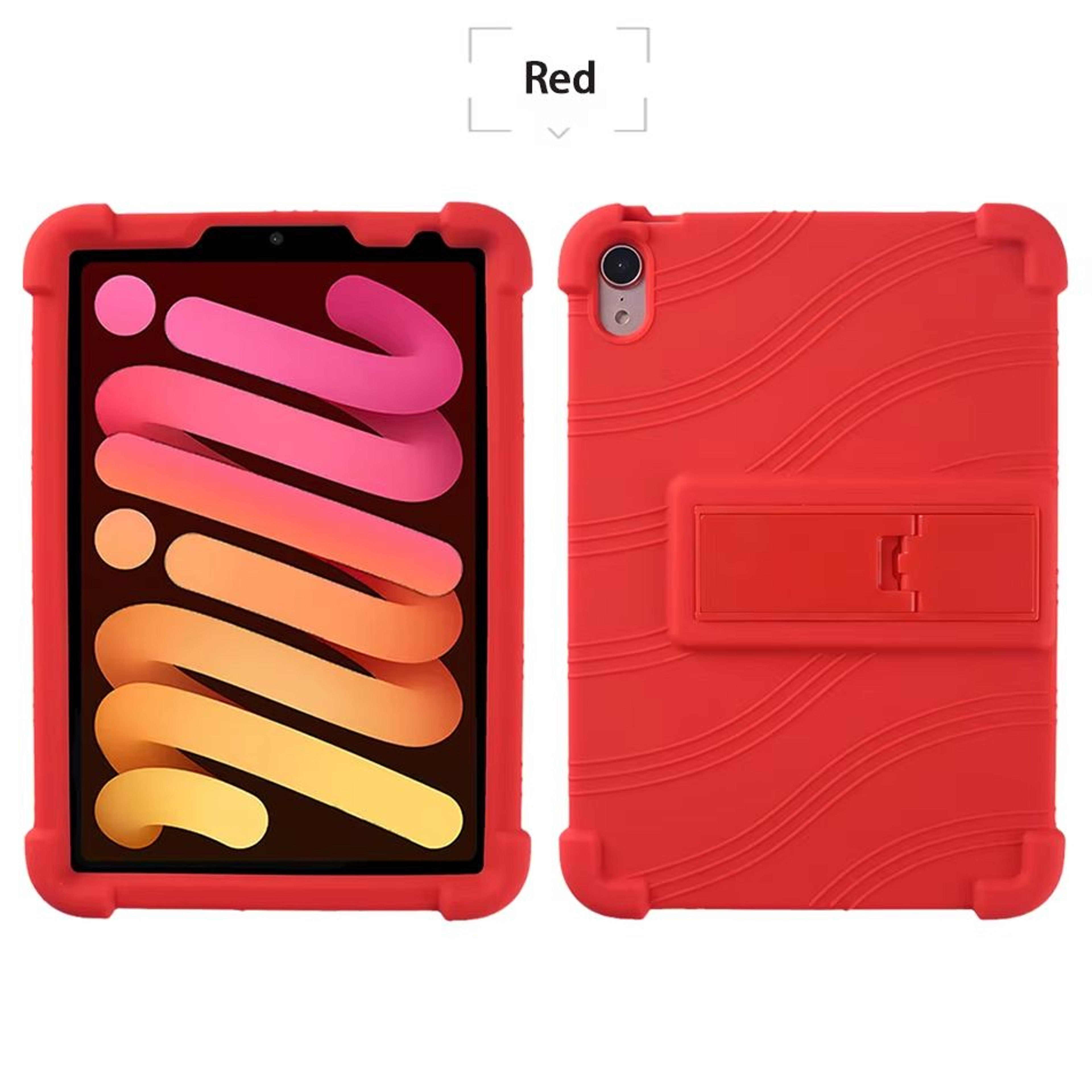 Soft Silicone Kids Case For IPad Mini Air Pro 7th11th Gen  Durable Childproof Protective Tablet Cov 8
