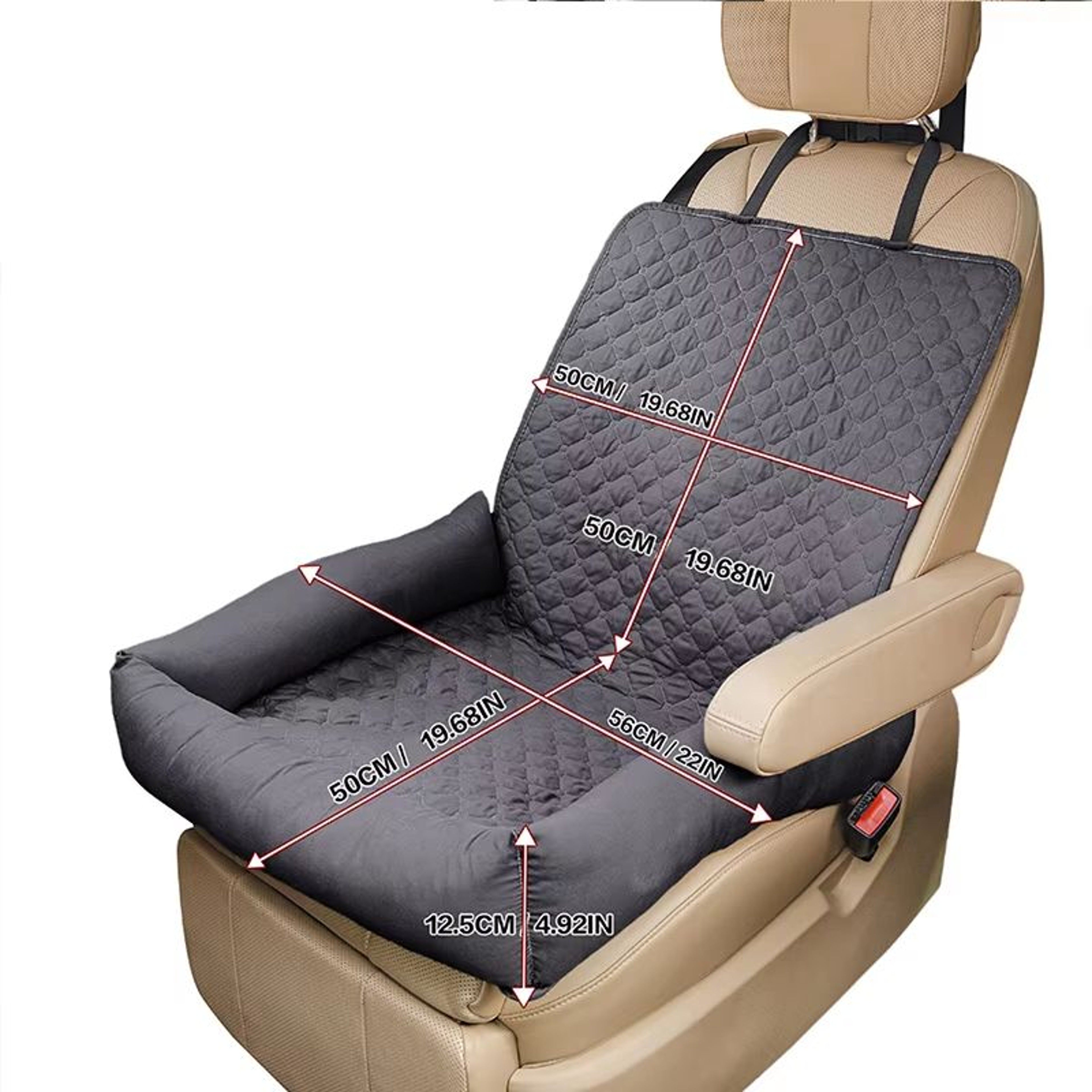 Waterproof Dog Car Seat Cover Bed  Travel Pet Carrier Mat For Small  Medium Dogs Or Cats With AntiD 1