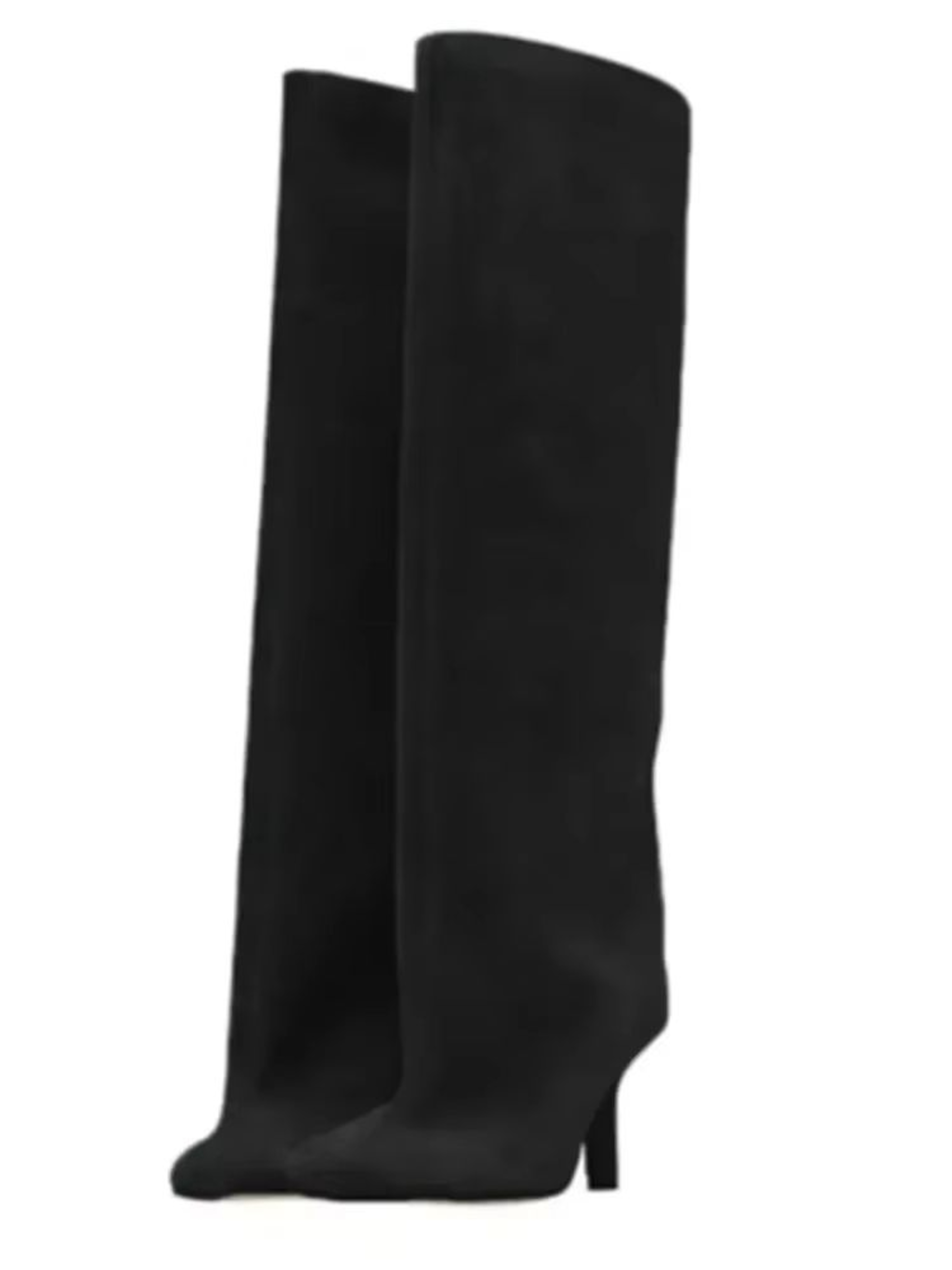 Autumn Winter Womens Knee High Boots  6cm Slim High Heels Round Toe Fashion Long Boots KnightInspir