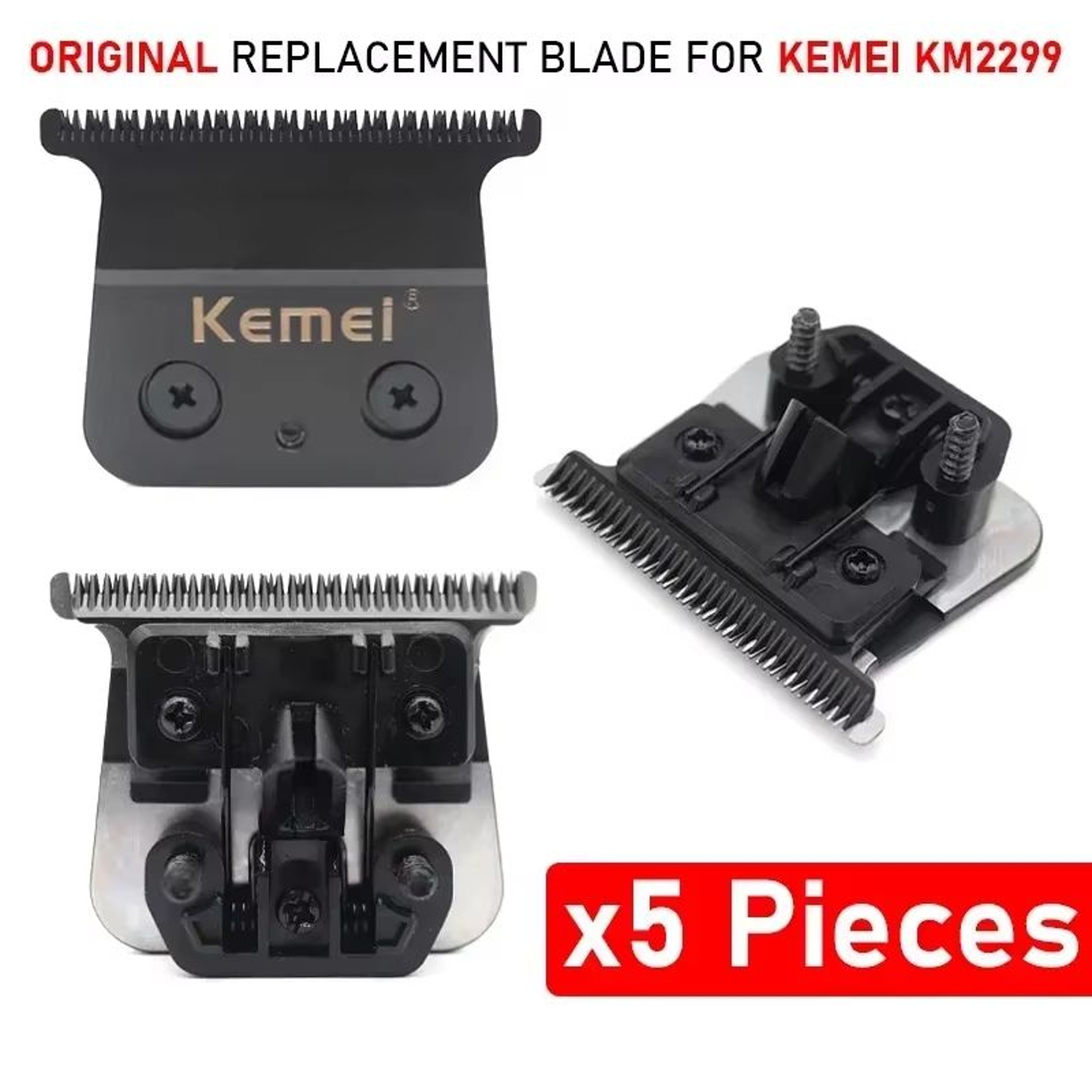 Original Replacement Blade For Kemei KM2299  Professional Hair Clipper Trimmer Cutting Head 9