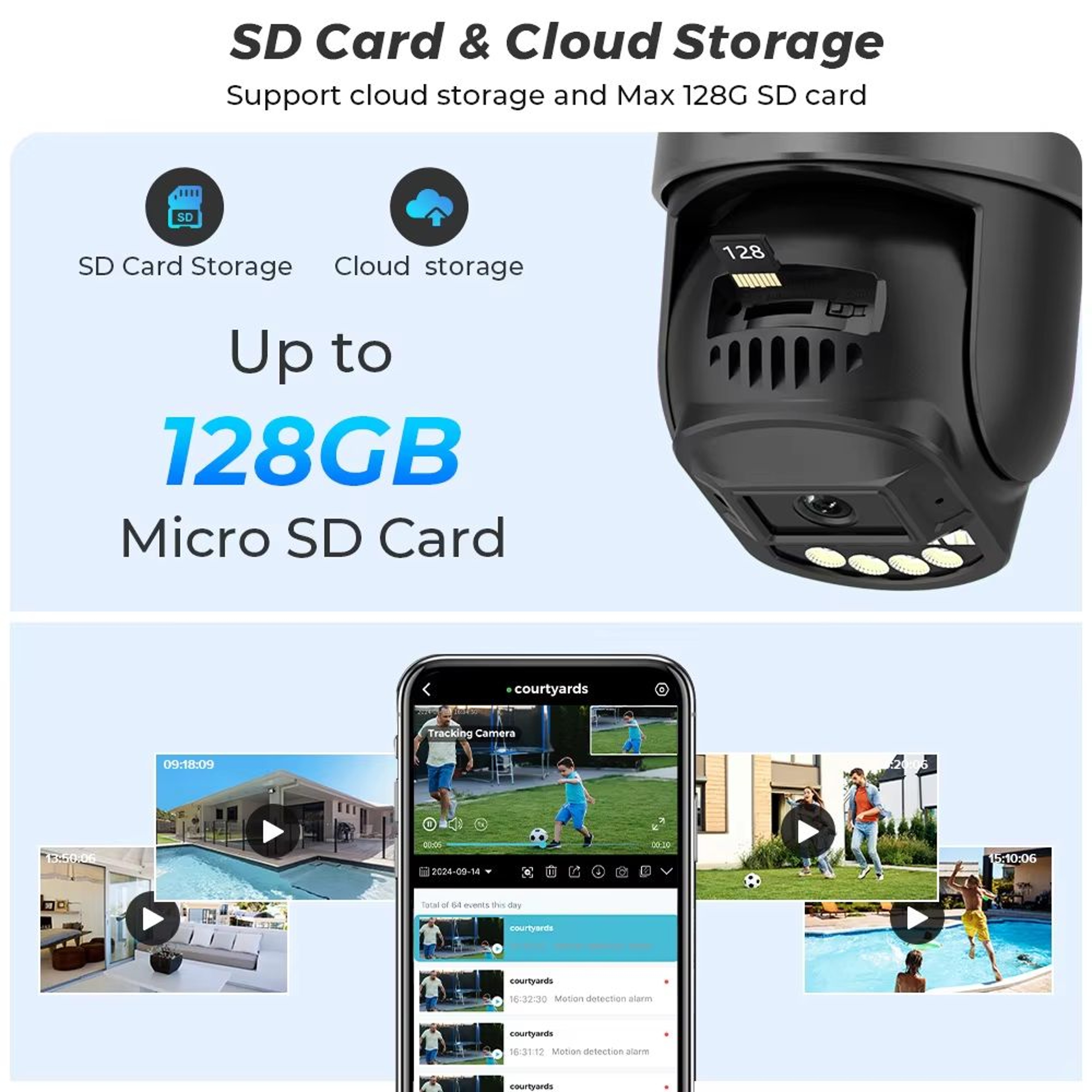 OKAM 10MP 5K Dual Lens PTZ IP Camera  Wireless Outdoor Surveillance With AI Human Detection  Auto T