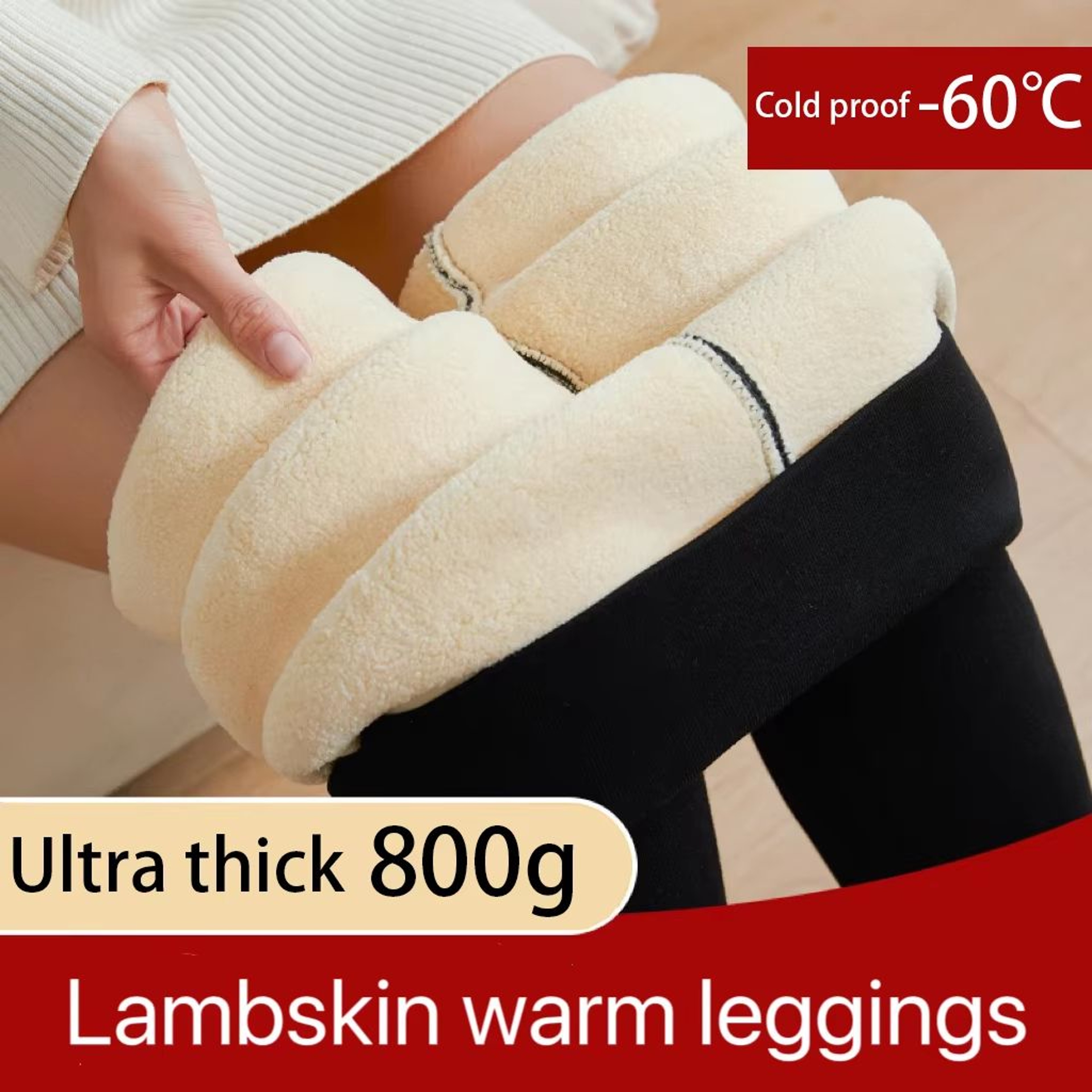 Womens Extra Thick Winter Leggings  Cotton Thermal High Waist Slim Fit Pants 0