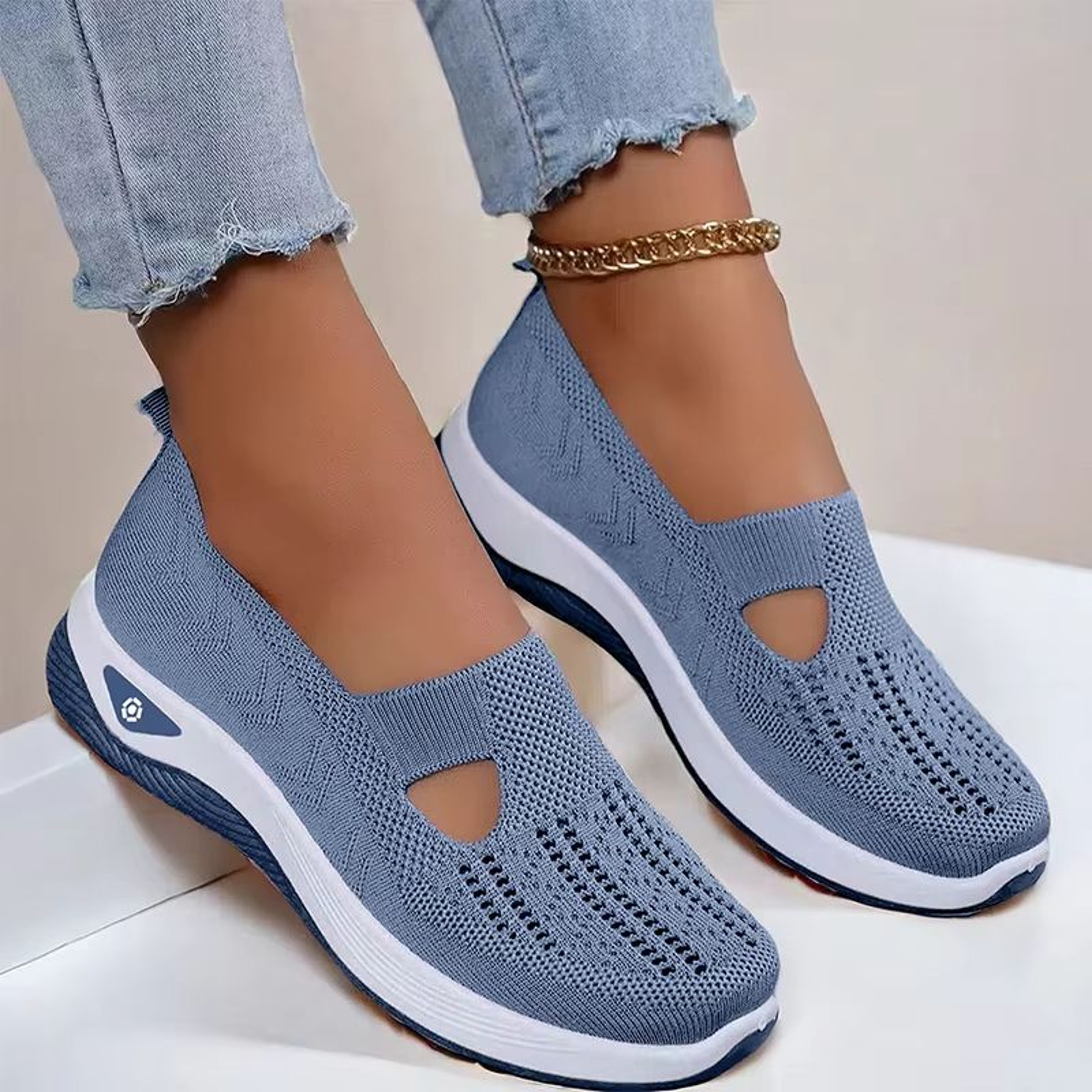 Womens Breathable Walking Shoes  Lightweight NonSlip Flat Shoes With Soft Sole For Summer Comfort 13