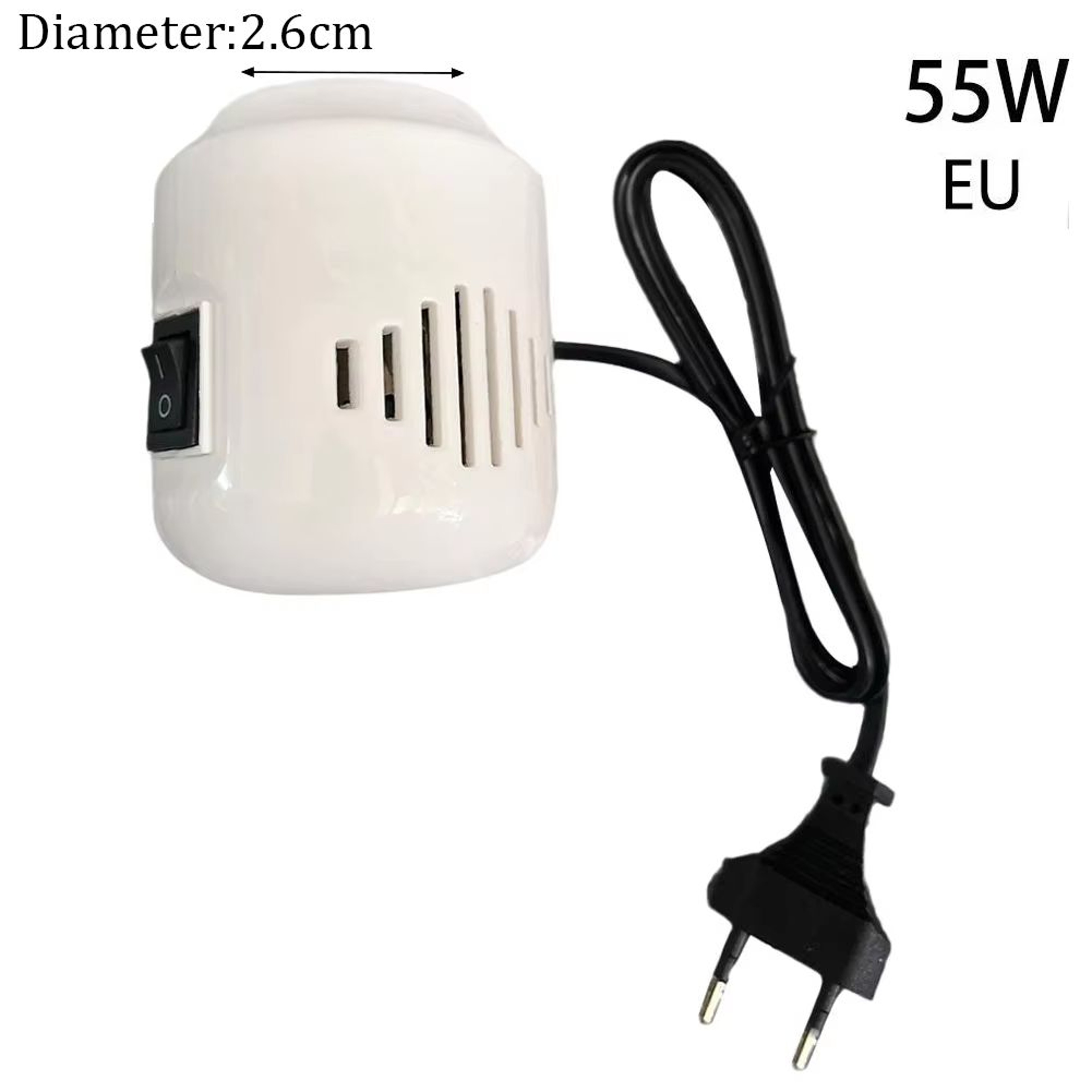 55W Universal Electric Vacuum Pump For Clothing Storage Bags  Handheld Compression Bag Air Pump Wit 6
