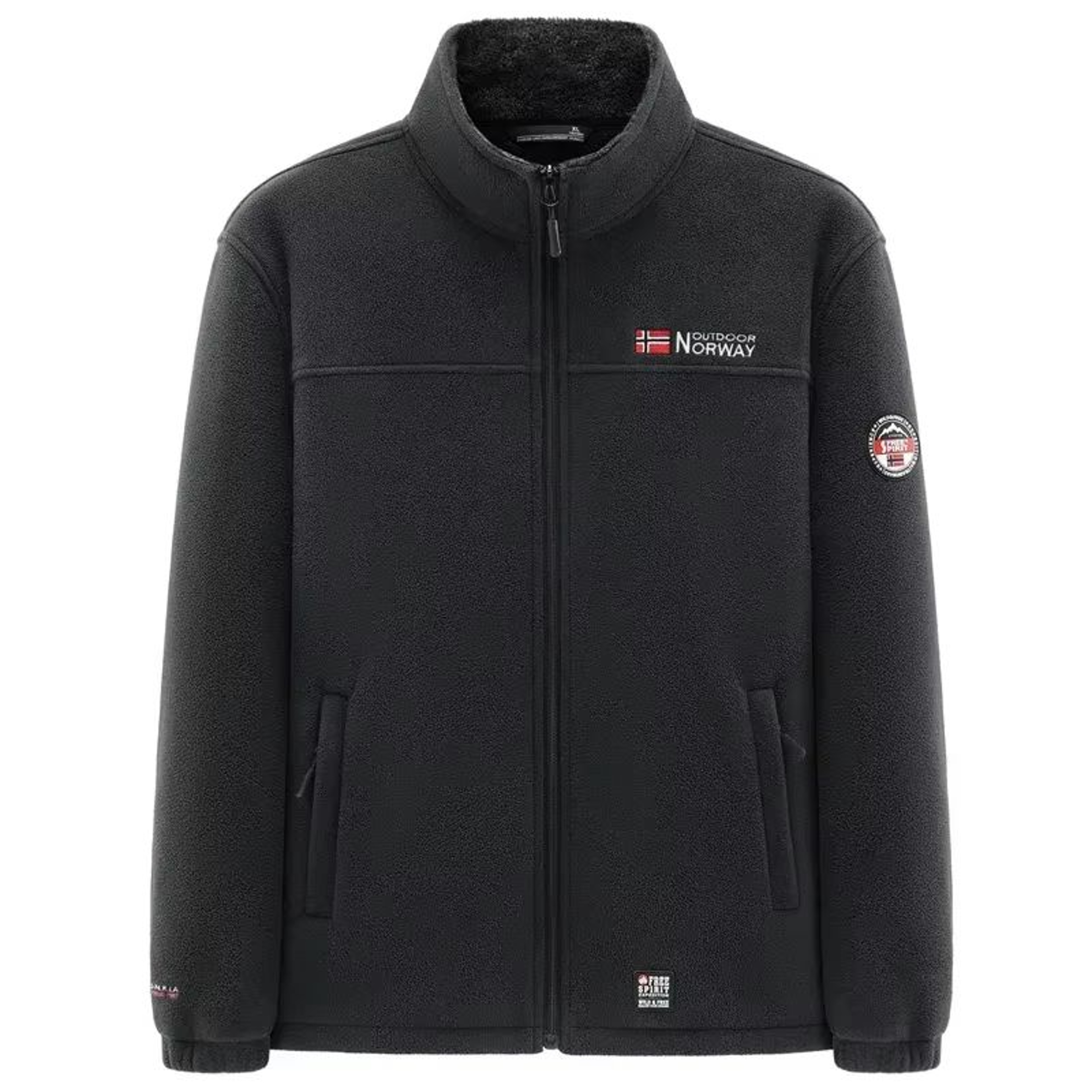 Mens Winter Fleece Jacket  Thicken Warm Outdoor Hiking  Camping Coat 6