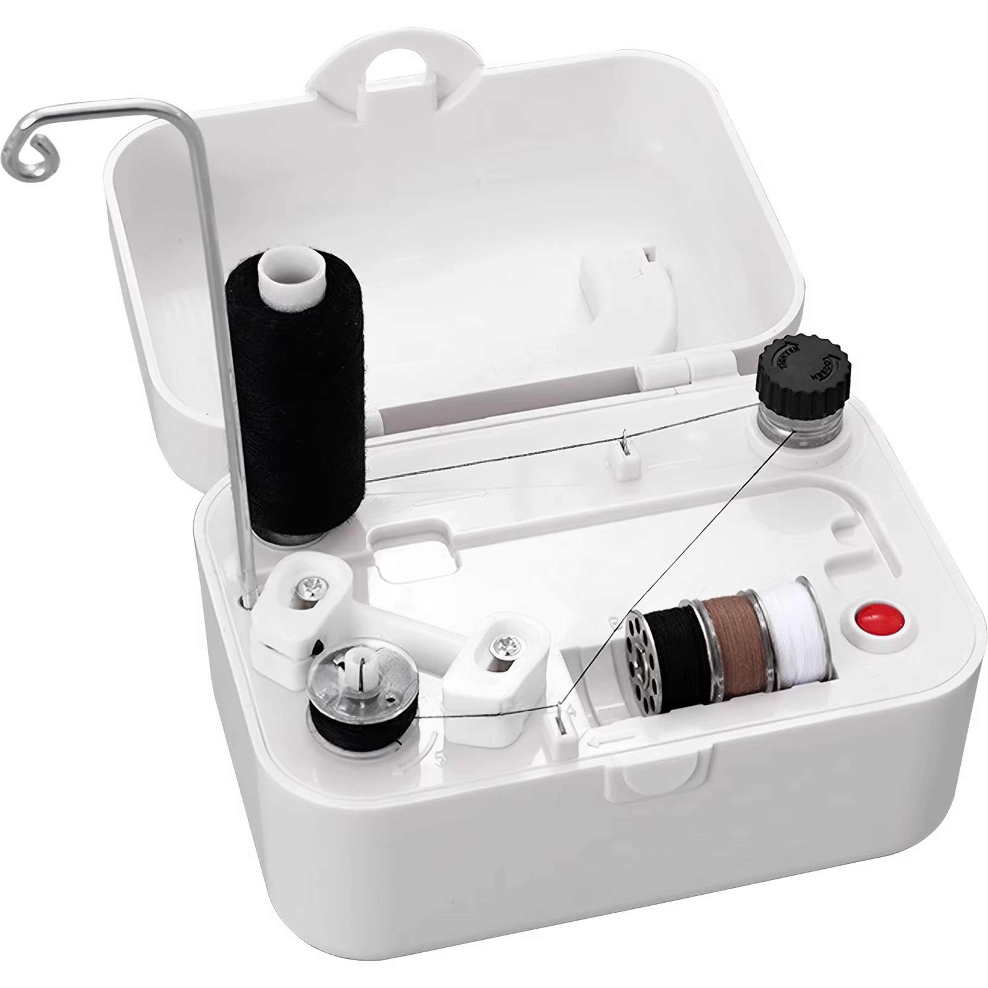 Portable Electric Bobbin Winder  Automatic Sewing Machine Thread Winder With Handle 0