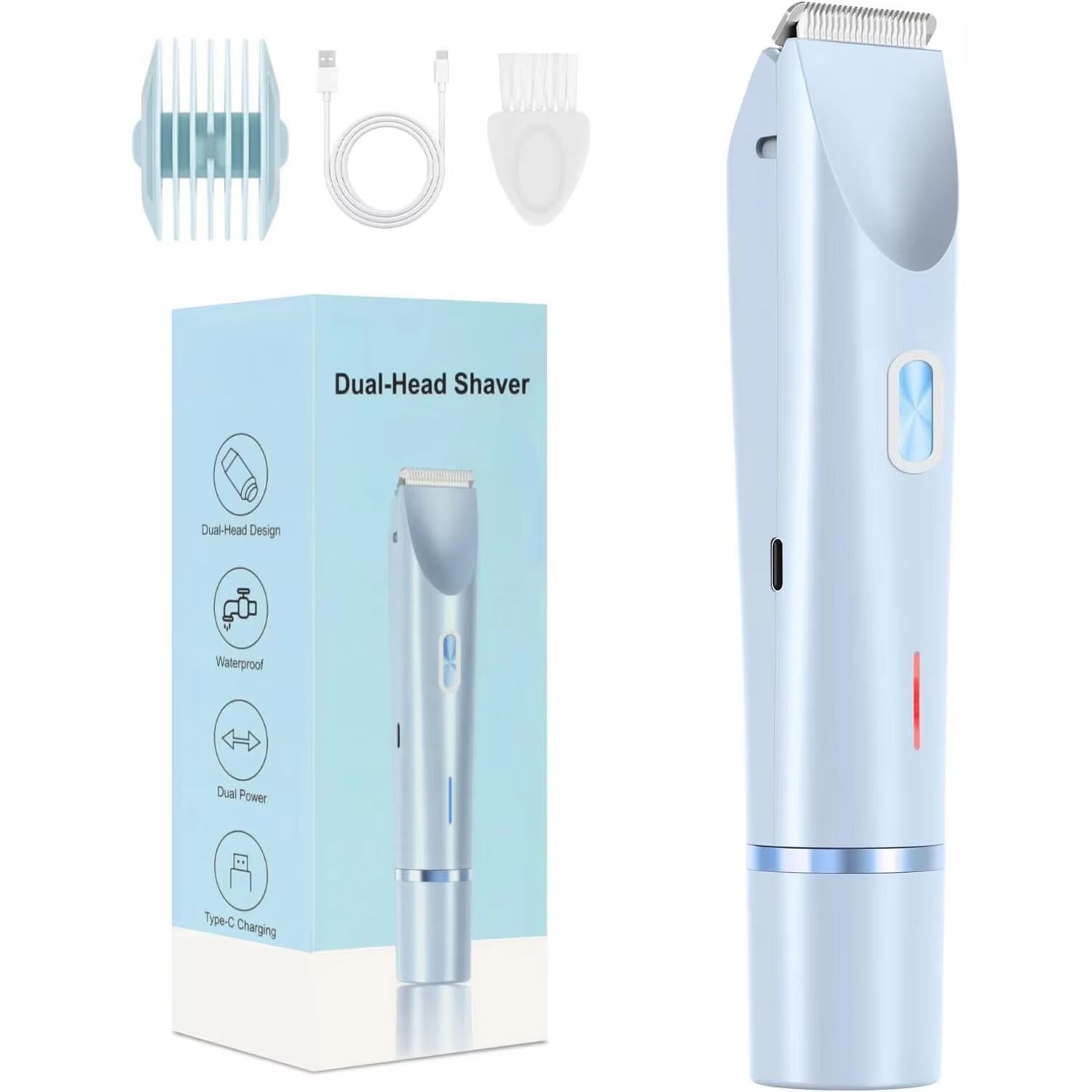 Painless Electric Razor For Women  Bikini Trimmer  Body Shaver For Legs Face And Sensitive Areas 0